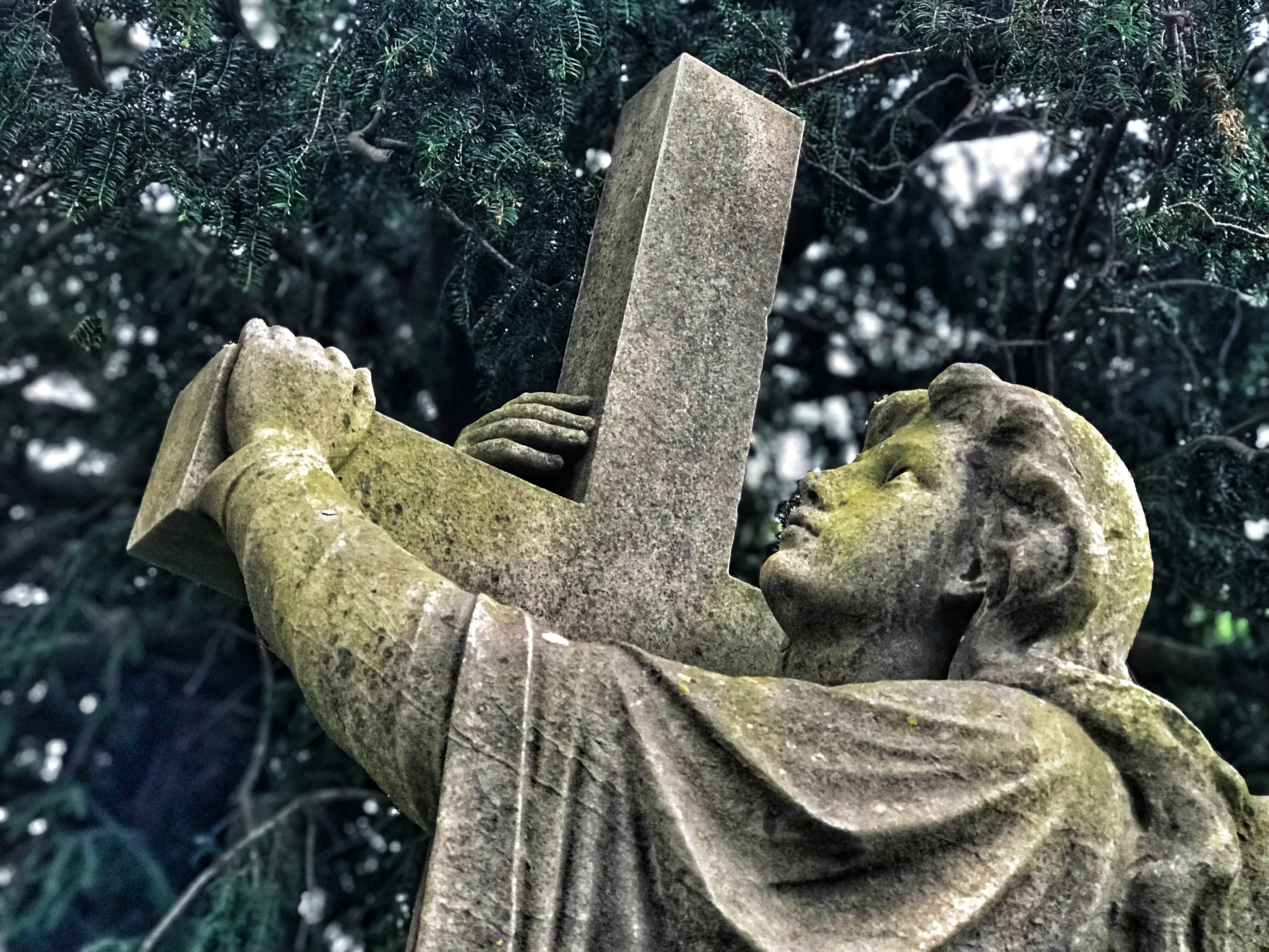 Gravestones and graveyards