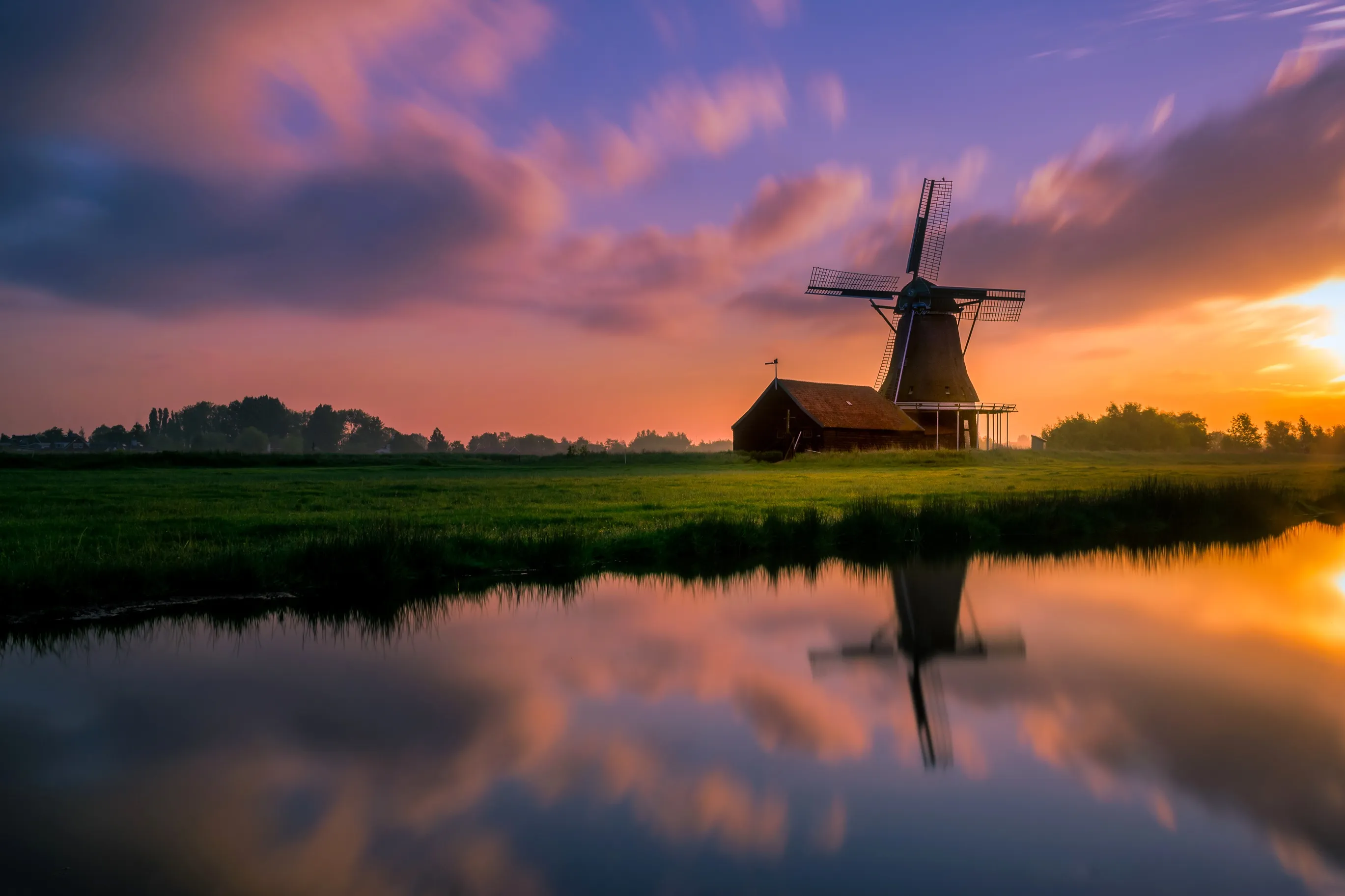 Traditional windmills