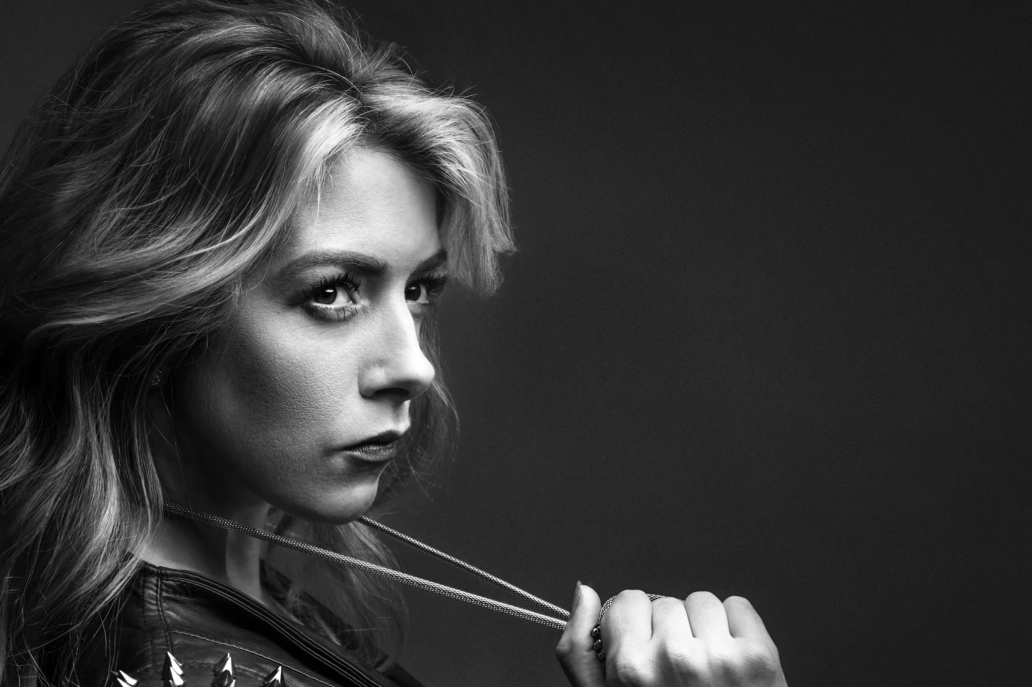 Black and white portraits