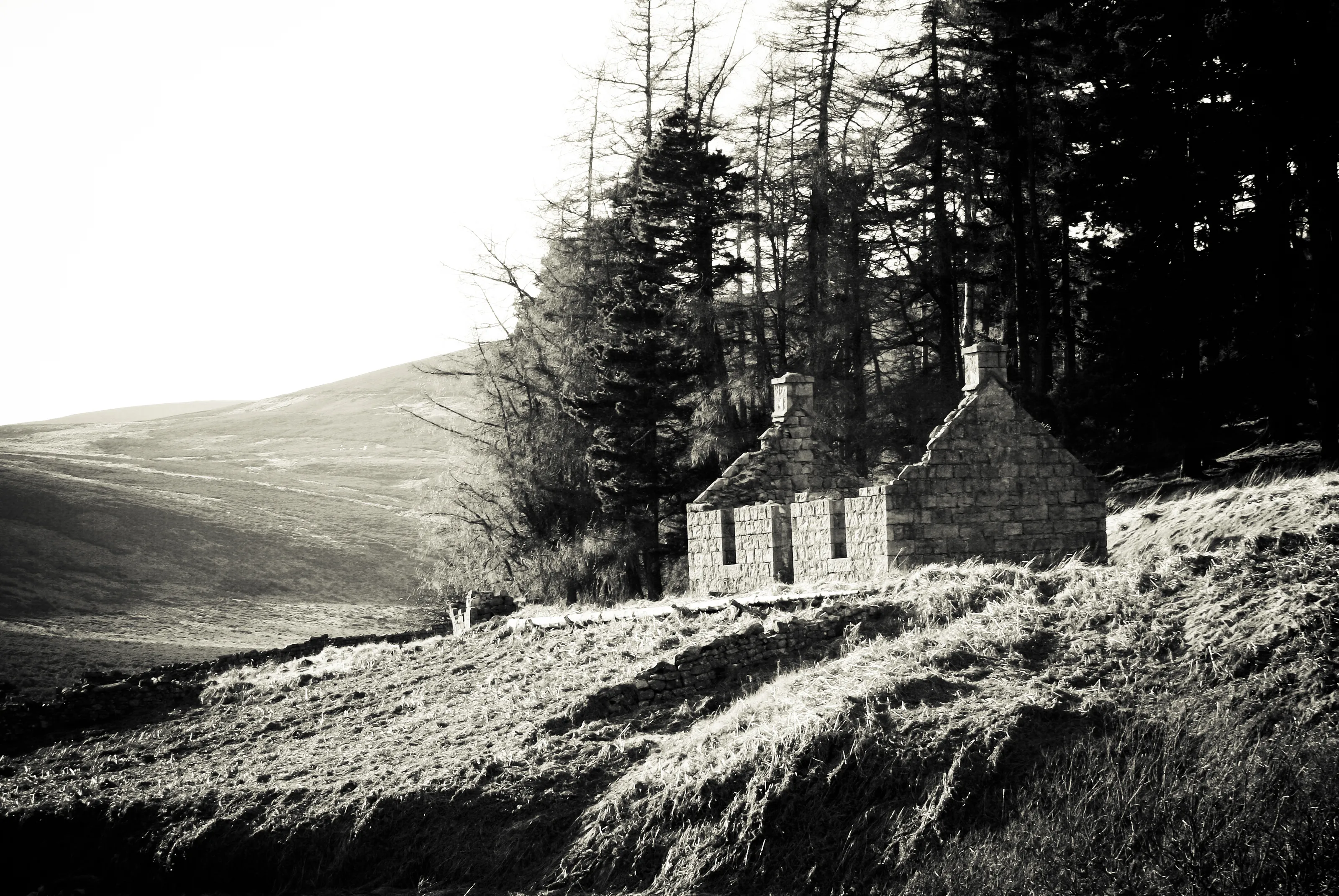 Scotland in black and white