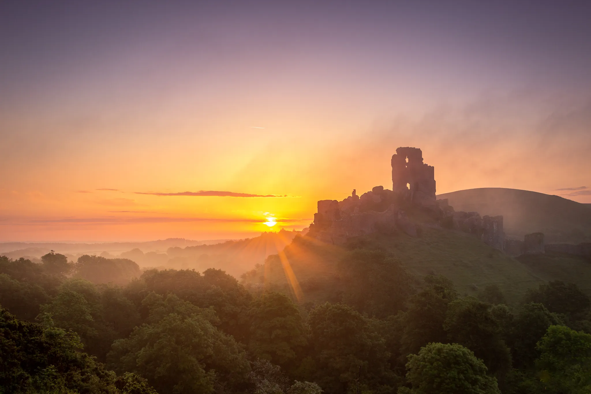 Golden hour landscapes of the United Kingdom
