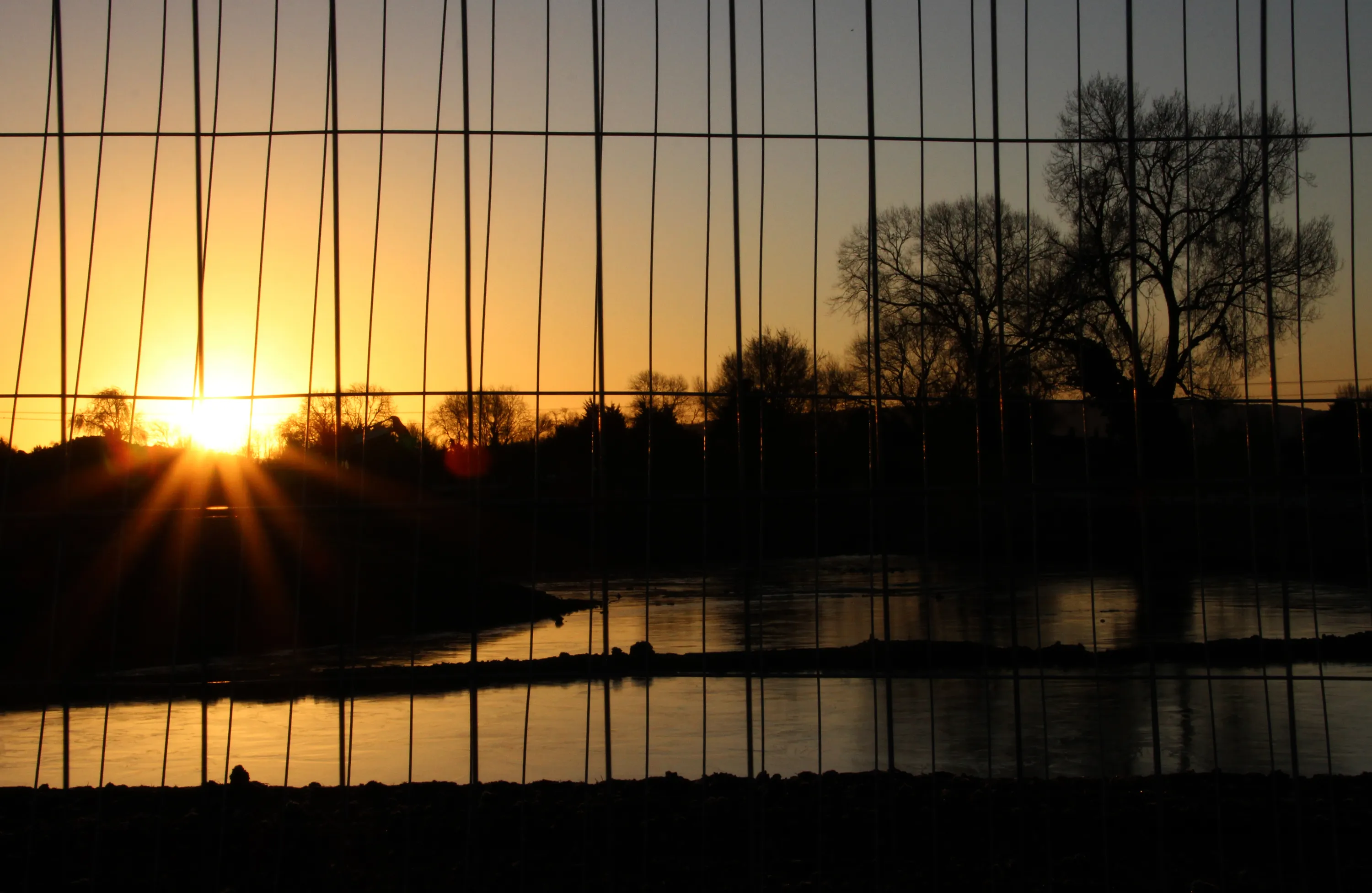 Fenced off – forbidden territory