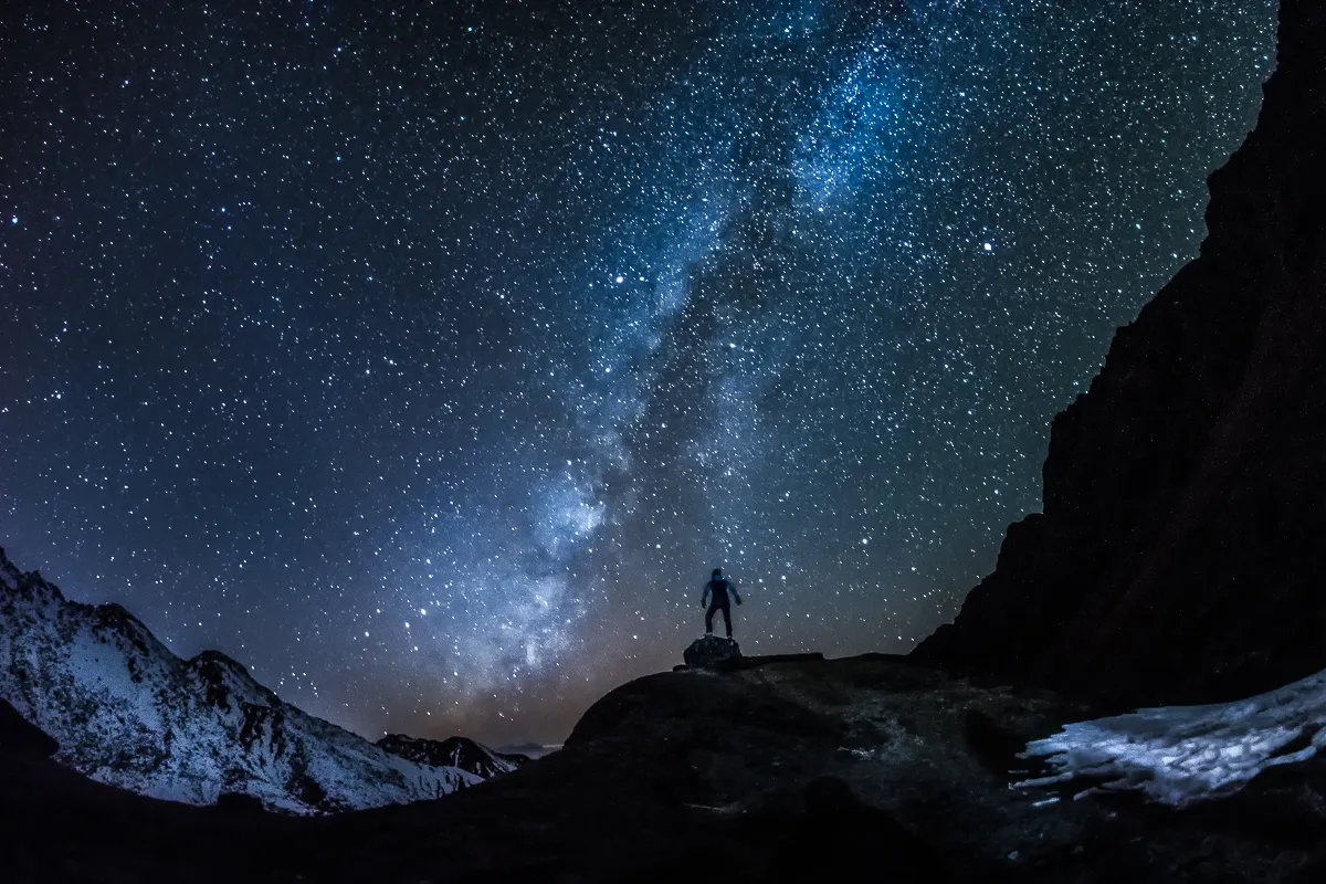Serene night skies