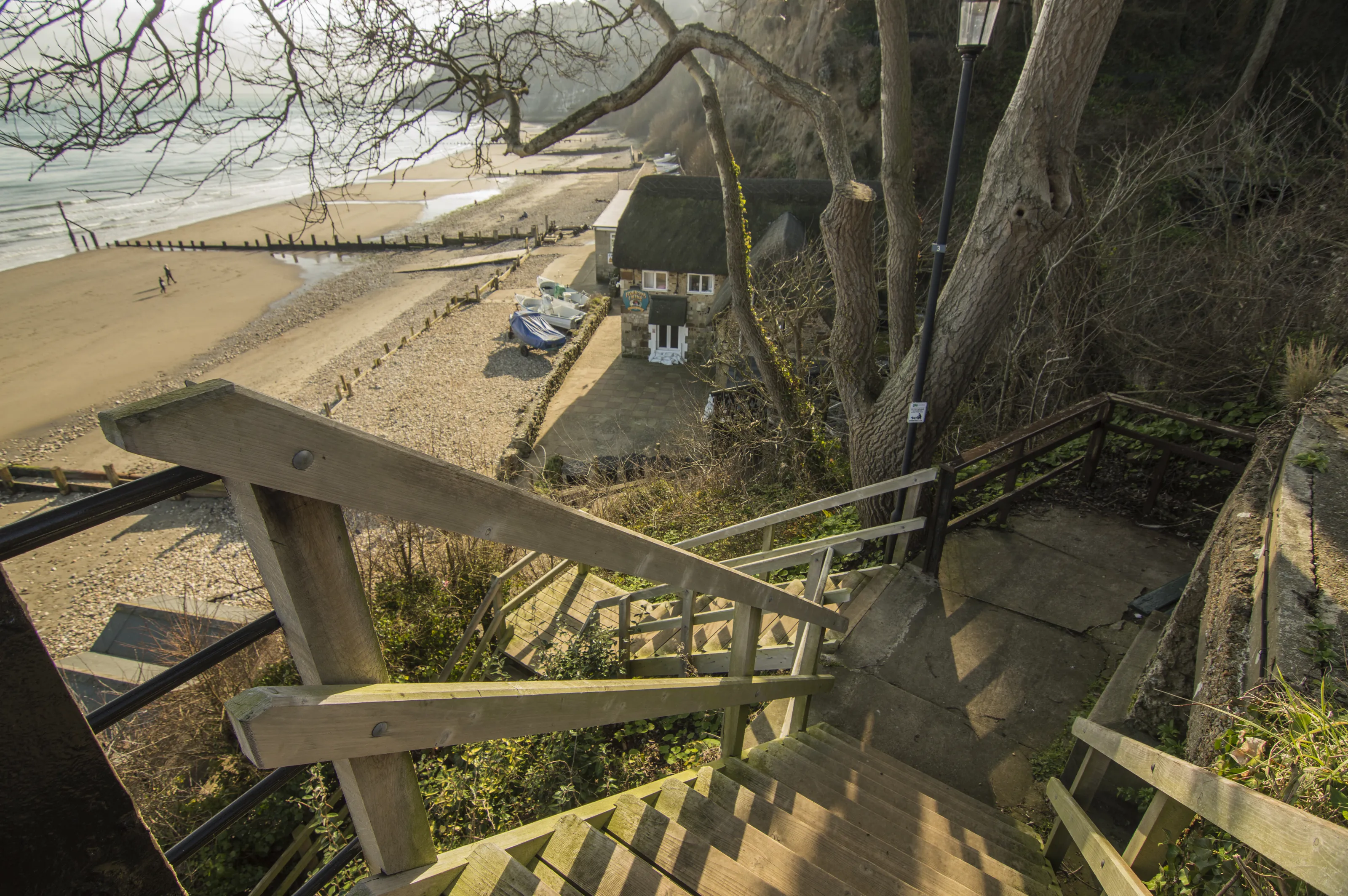 Steps down to the Beach