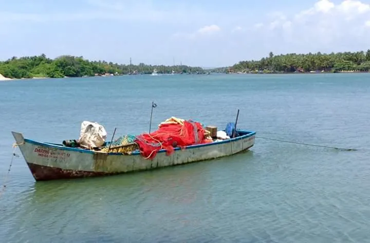 A lonely boat