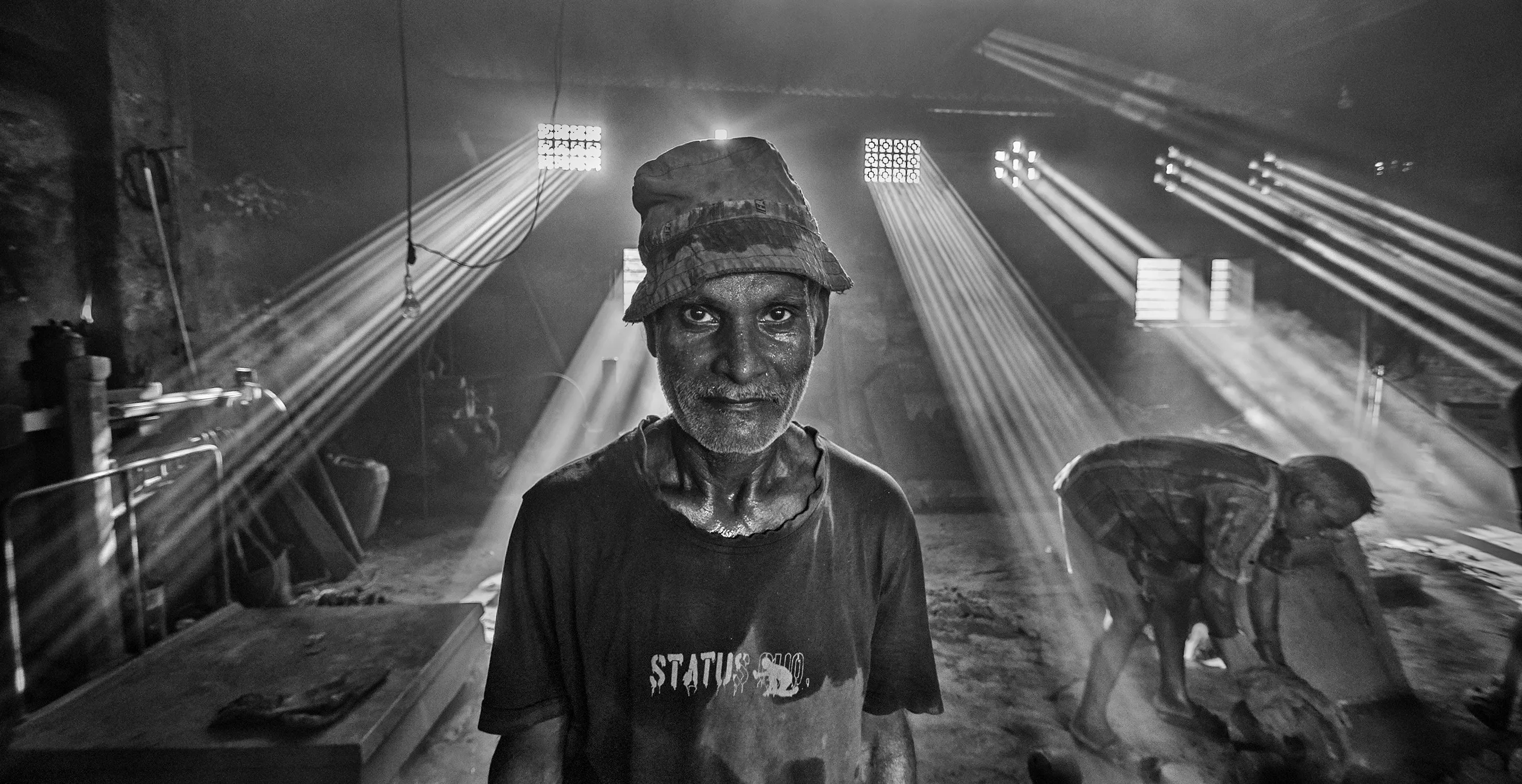 Black and white portraits