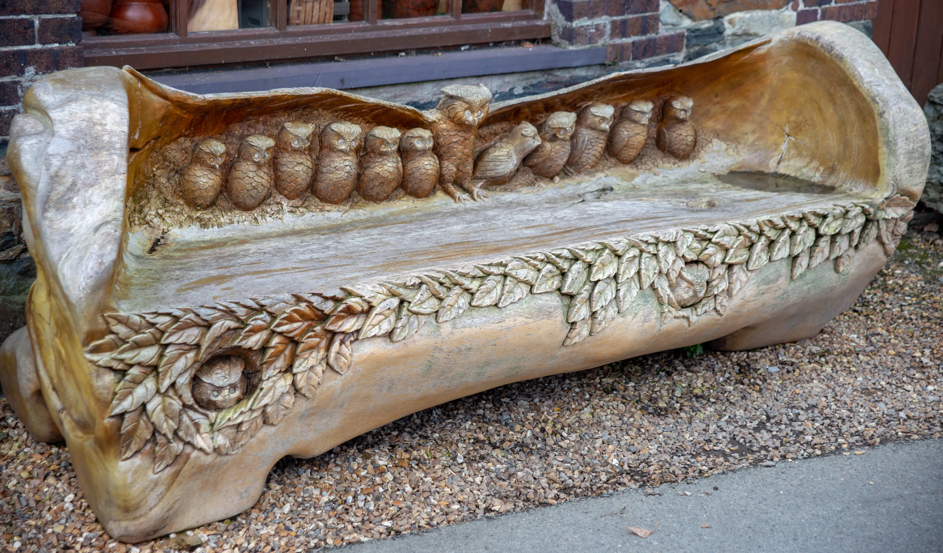 Carved Wood and Wood Carving.