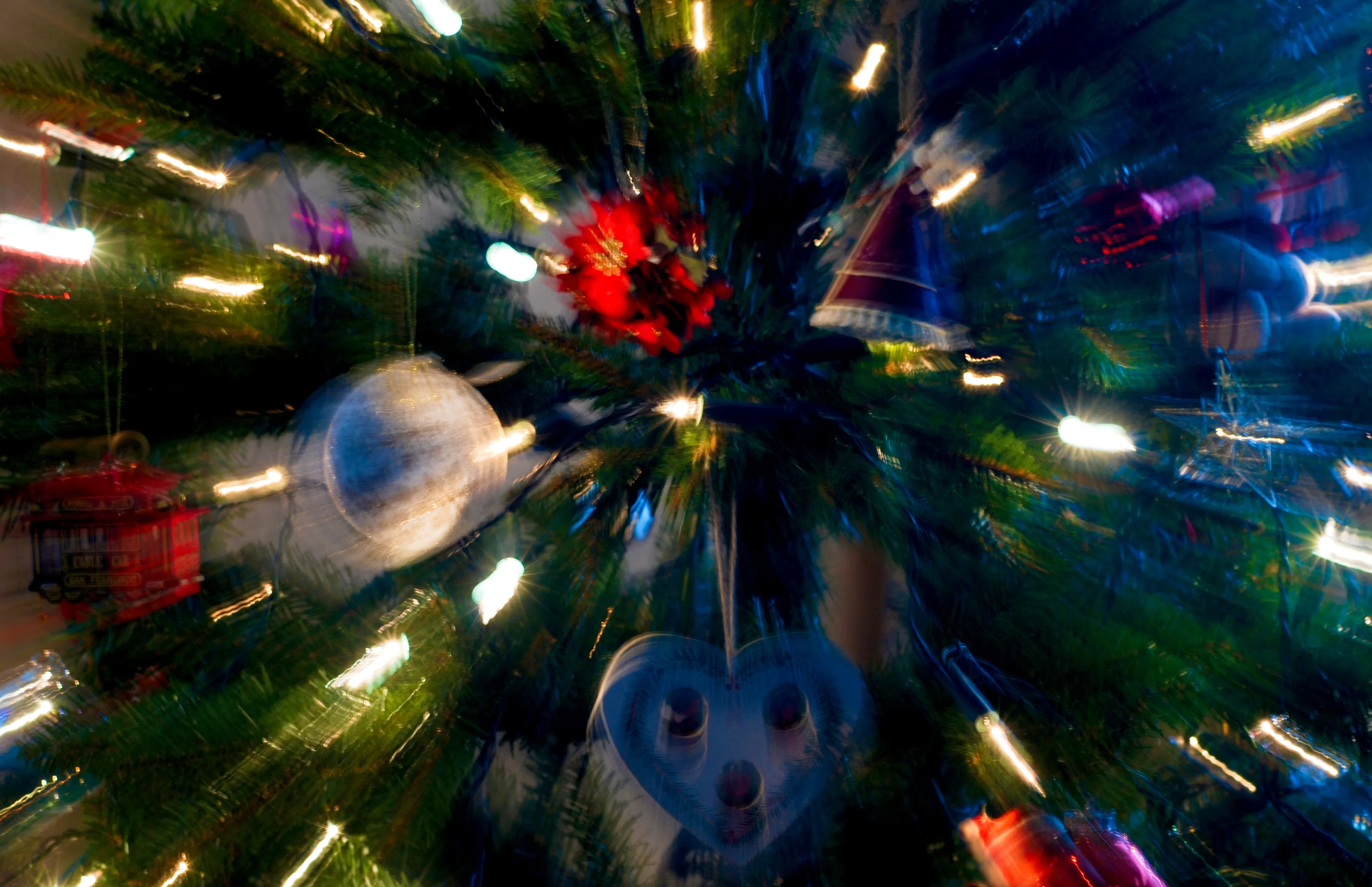 Abstract Christmas Decorations