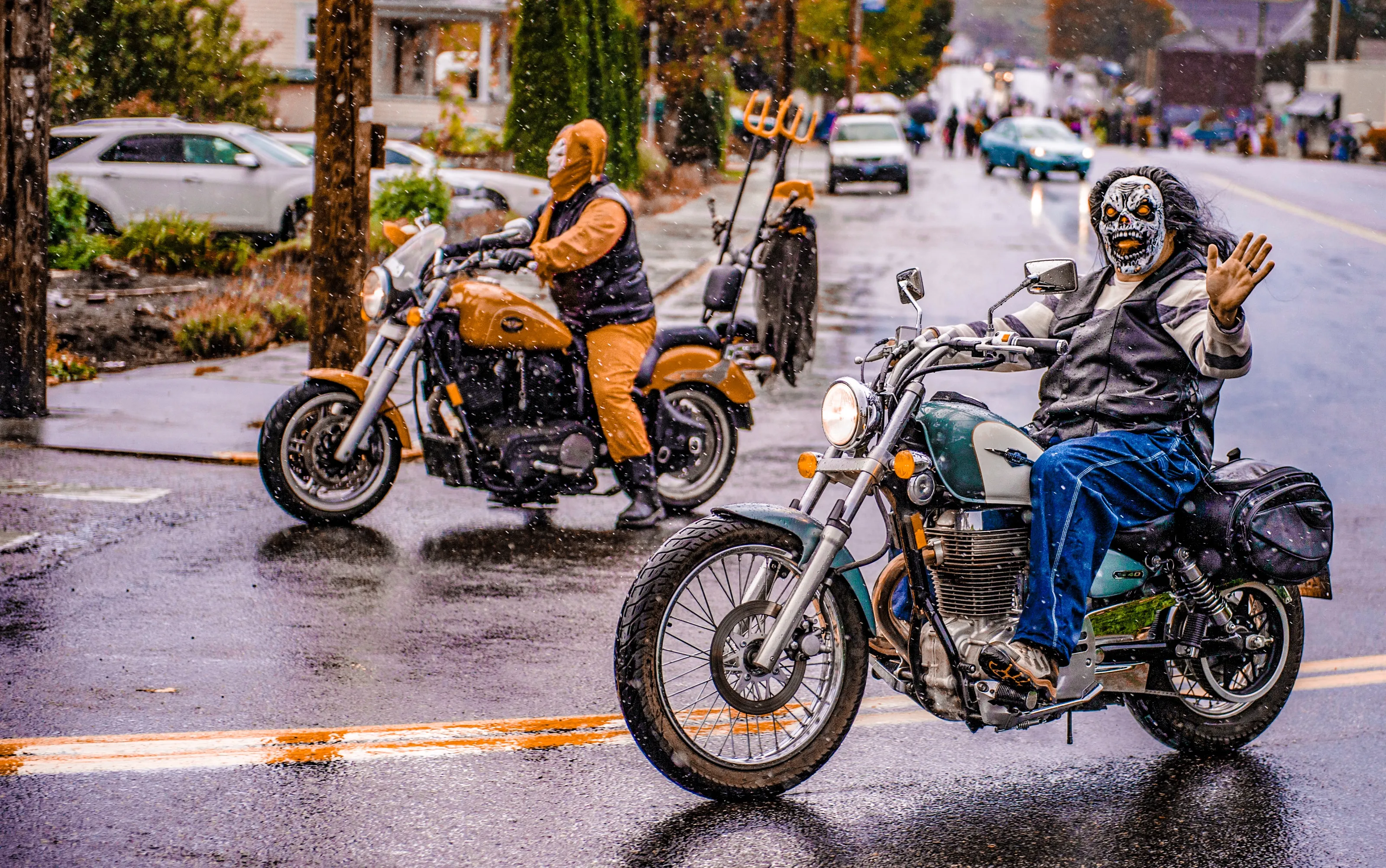 Motorcycles and Riders