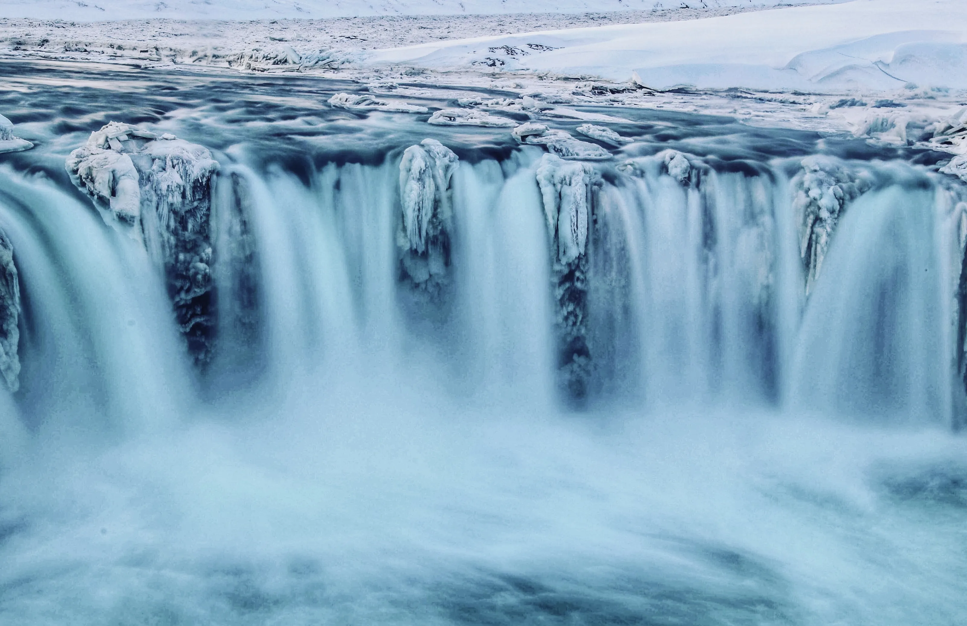 Waterfalls in Winter