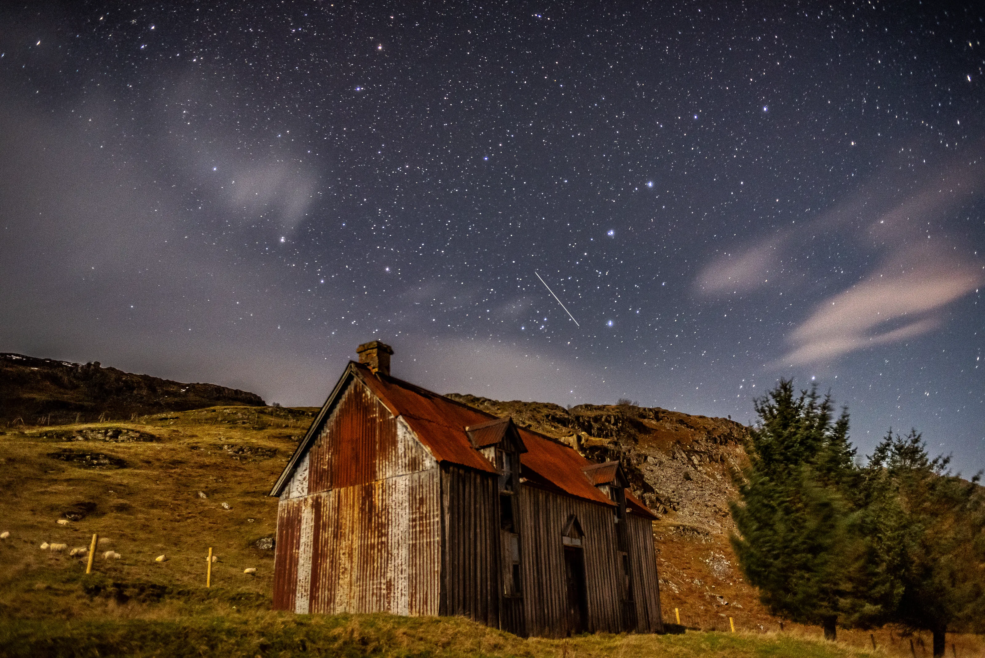 Abandoned Under the Stars