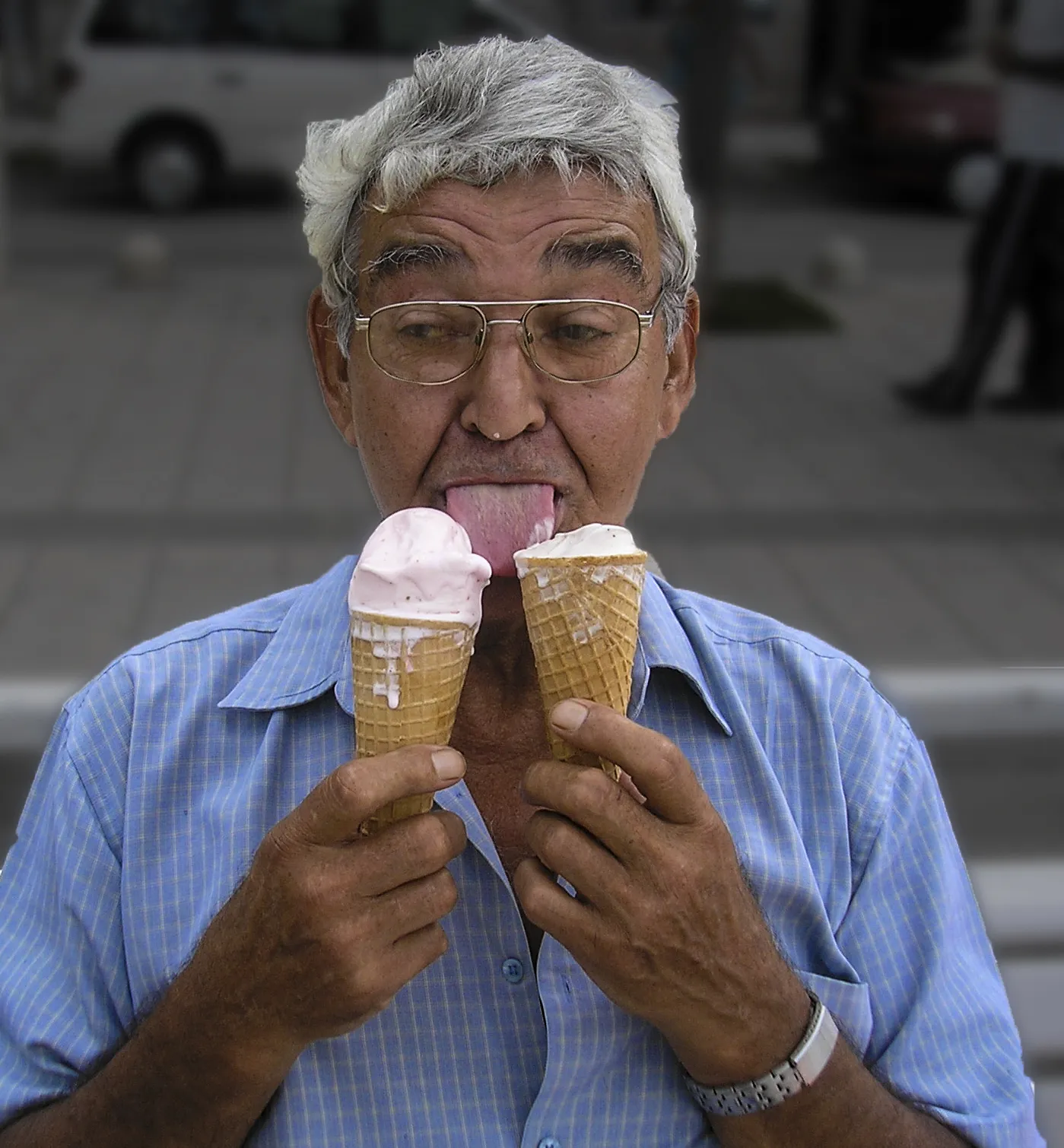 People with Ice Cream