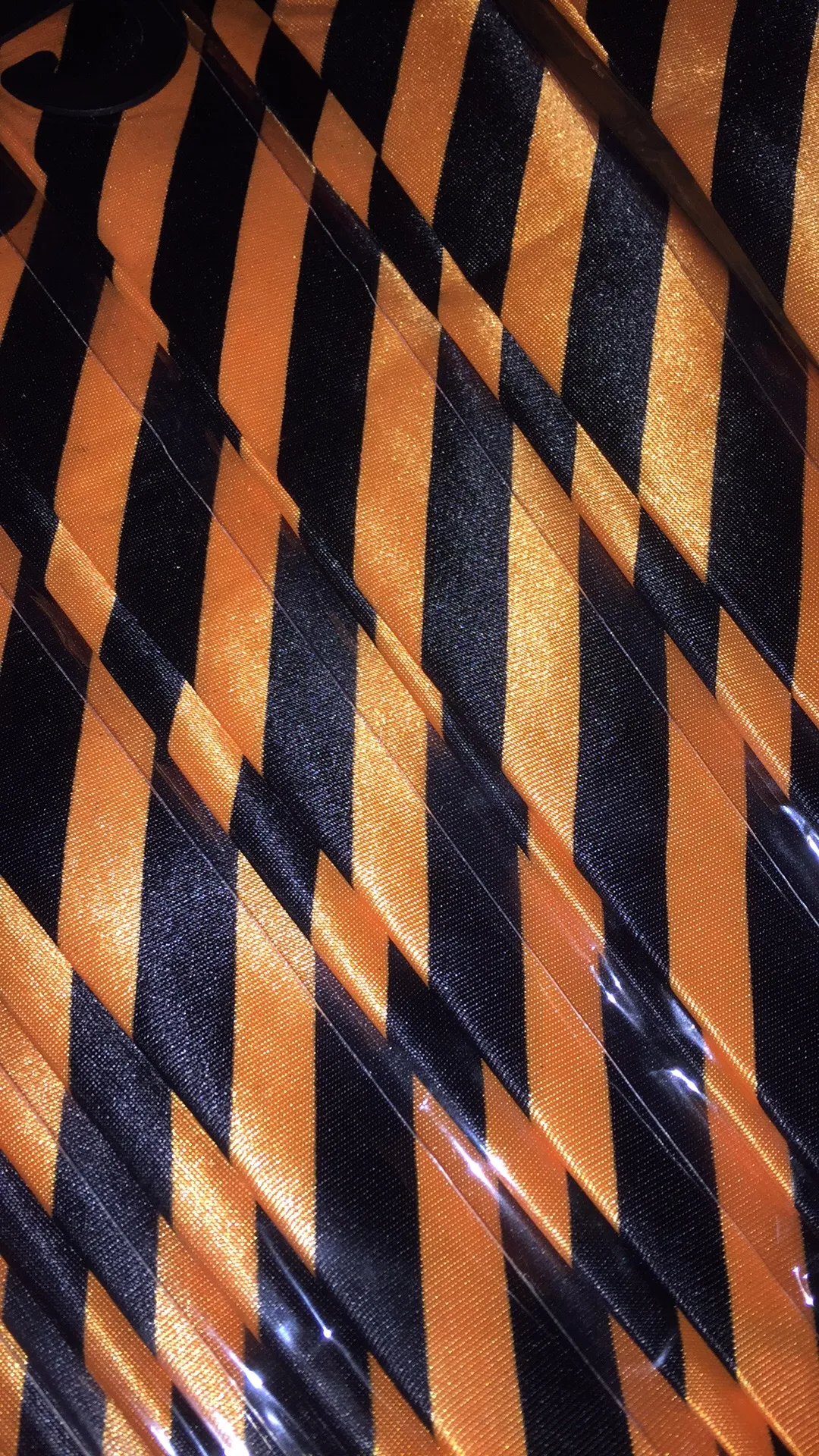 Orange and Black
