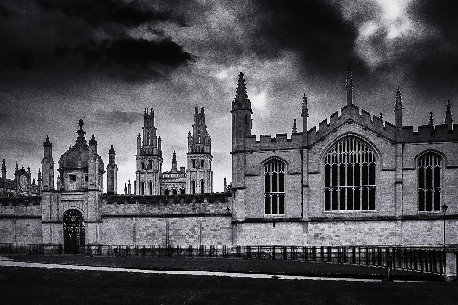 University Buildings (Monochrome)