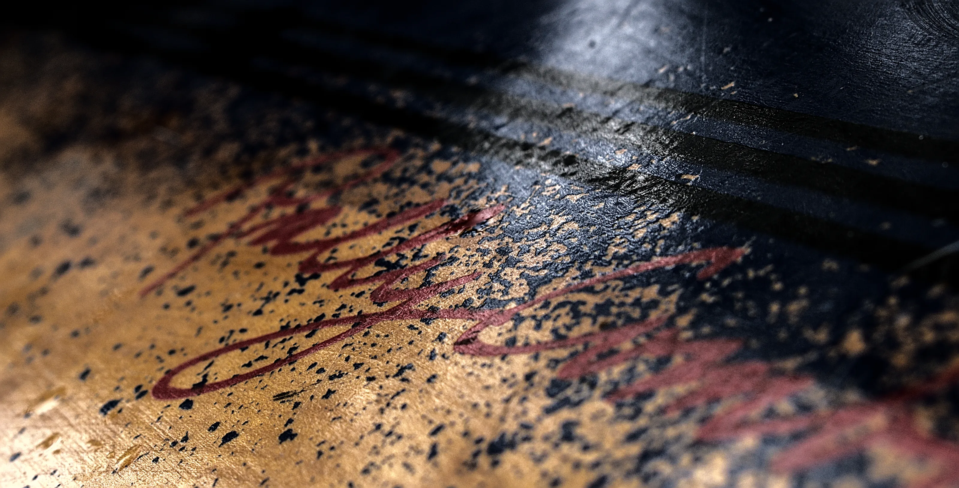 Peeling, Worn or Chipped Paint in Colour
