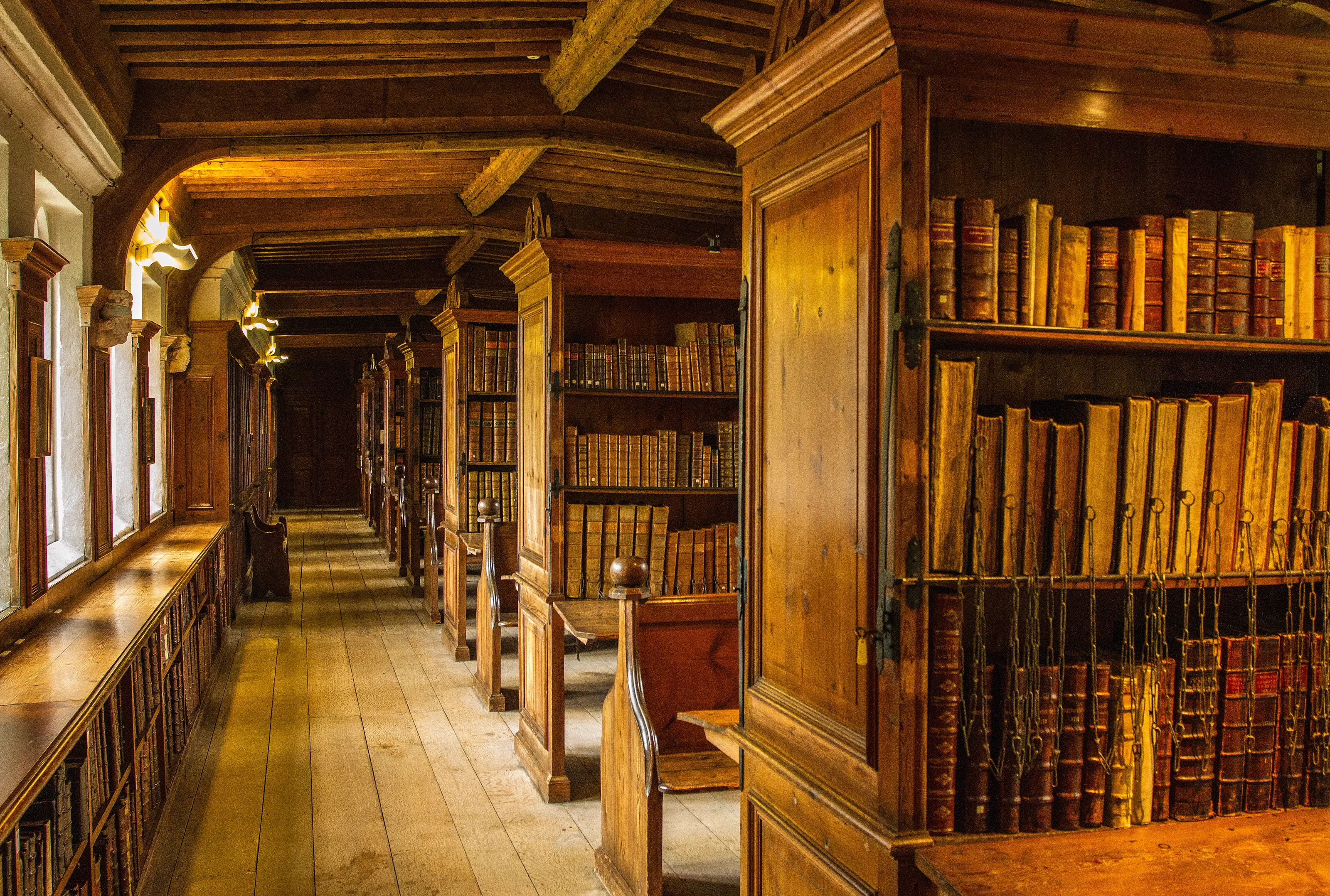 Inside a Library