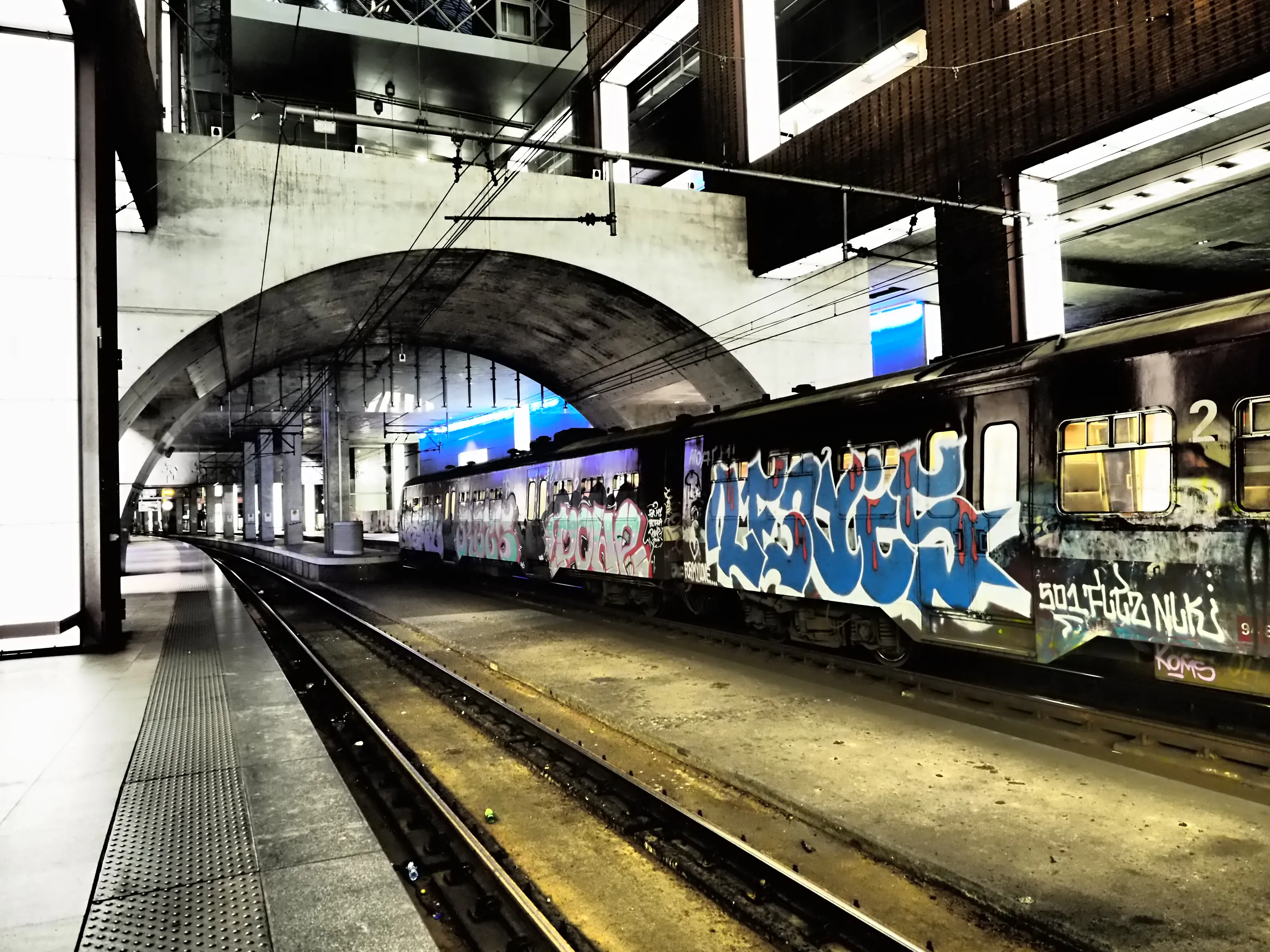 Graffiti on Trains