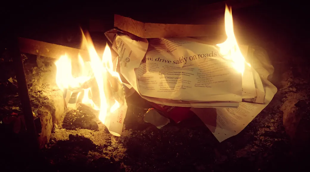 Things That Are Burnt Or Burning