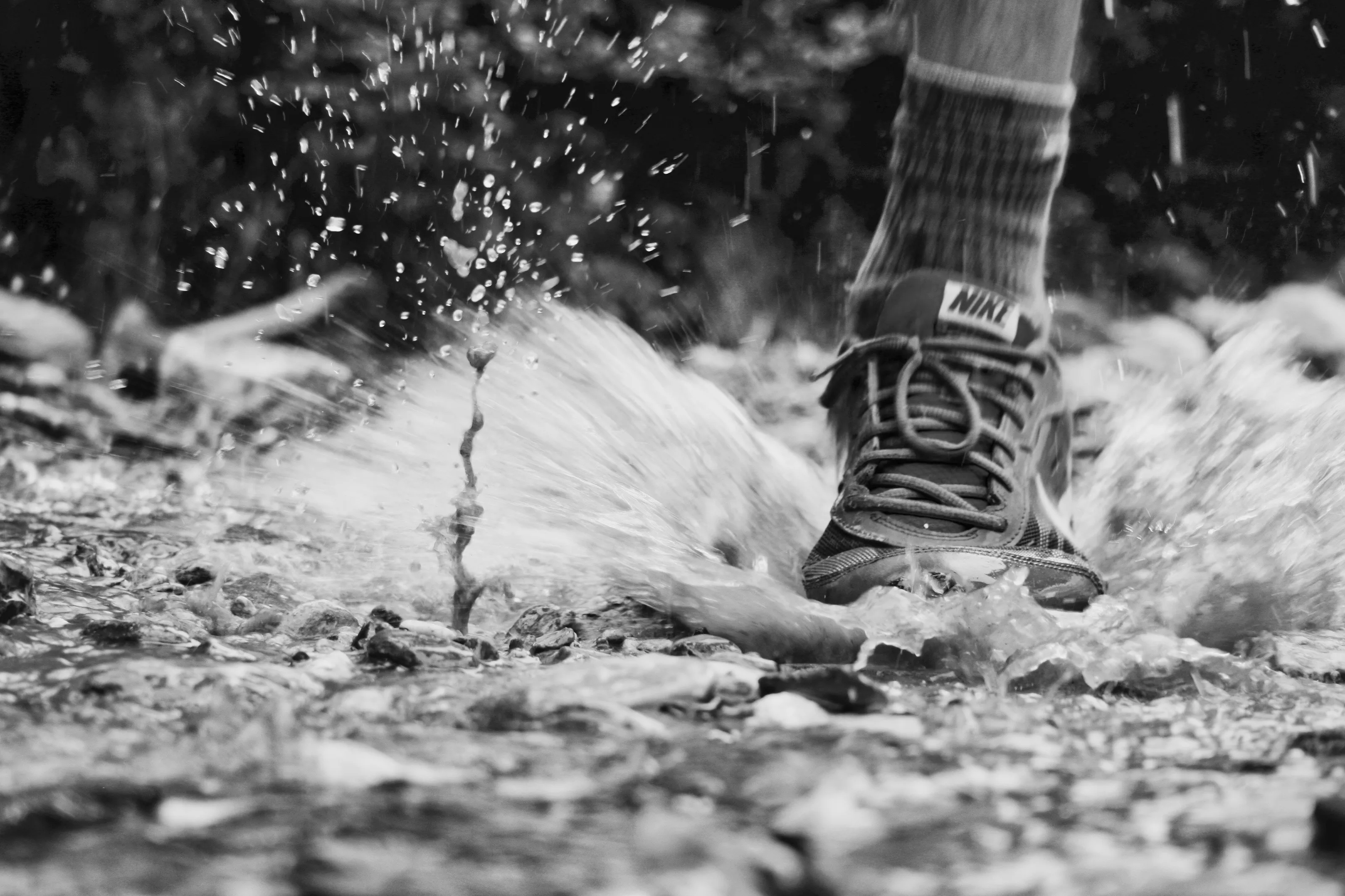 Water in Black and White