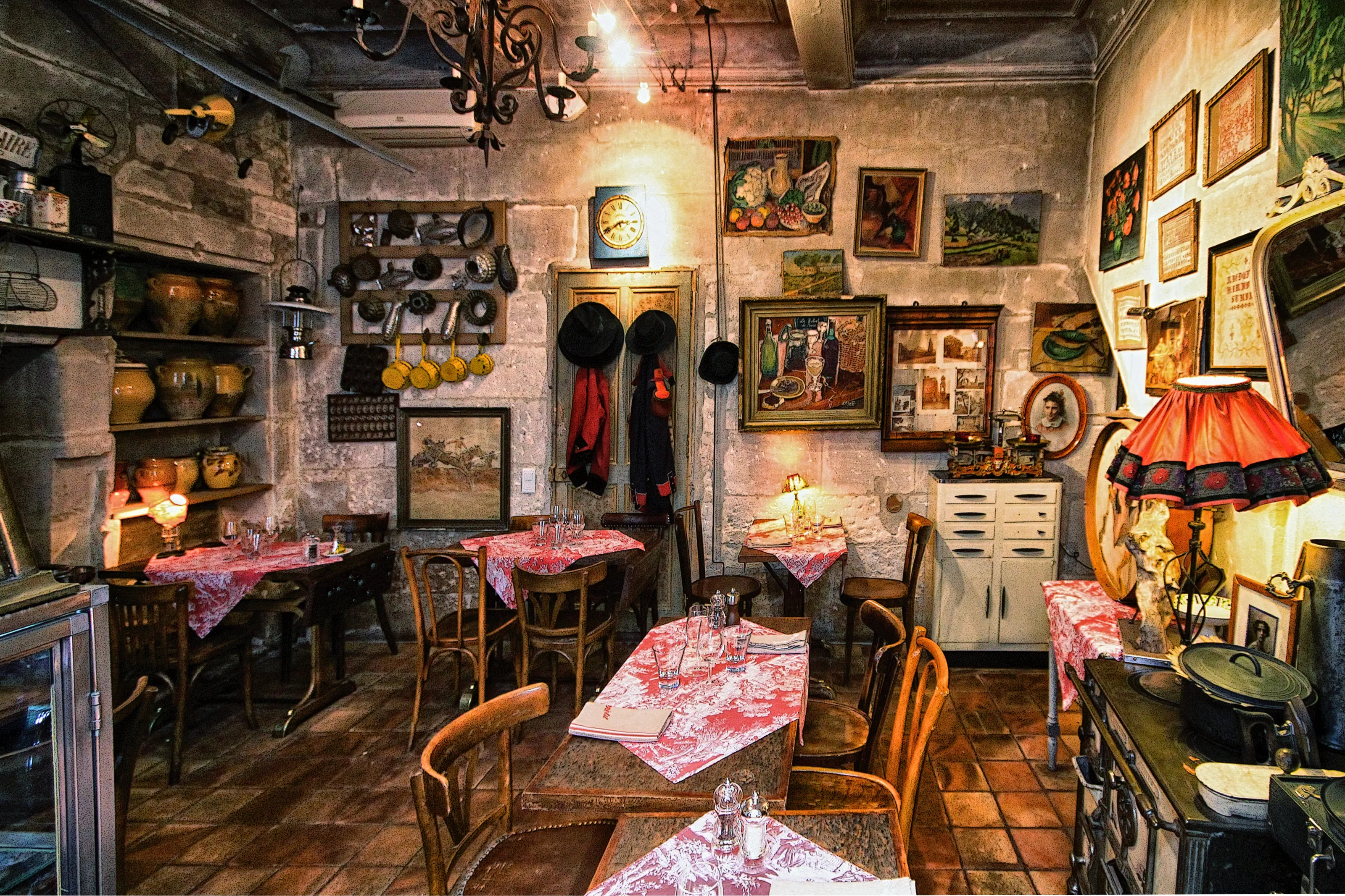 A Room Awaiting the Guests (No People)