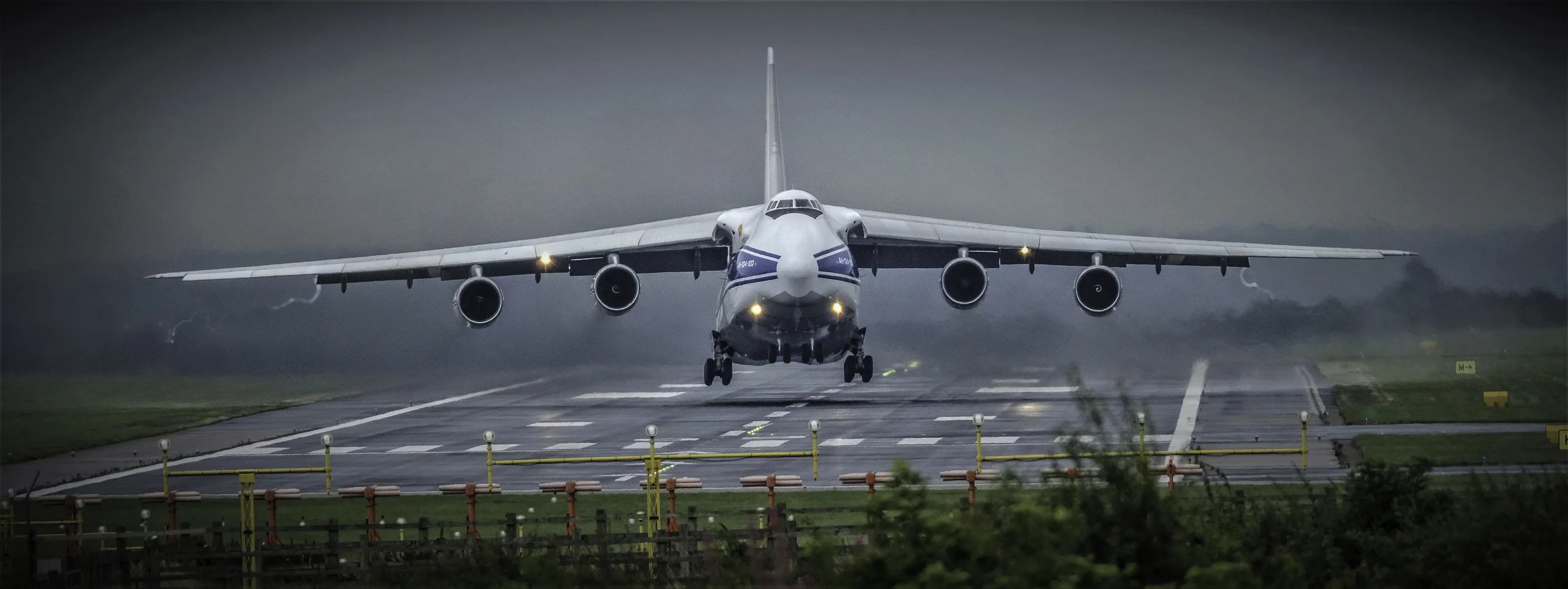 Planes Taking Off (in colour)