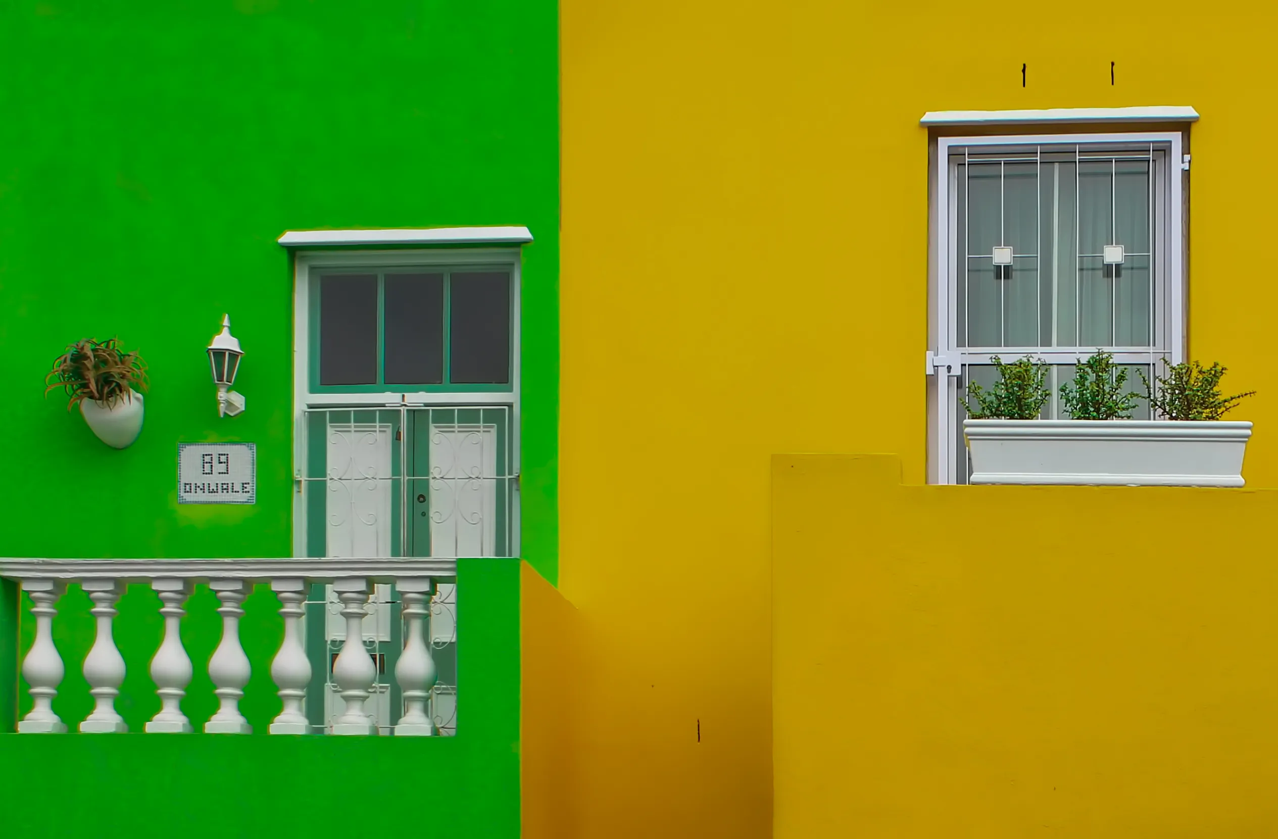 Yellow and Green