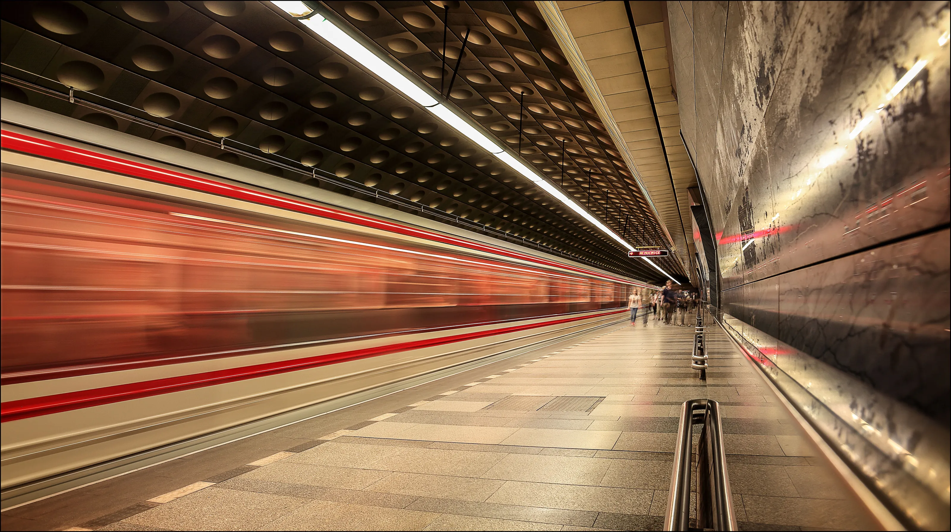 Slow shutter speed