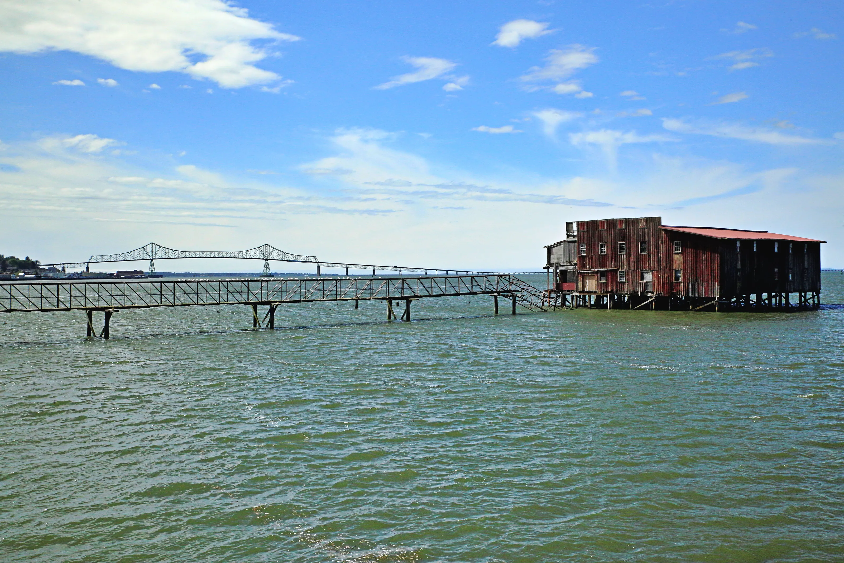 Buildings in Water (no lighthouses)