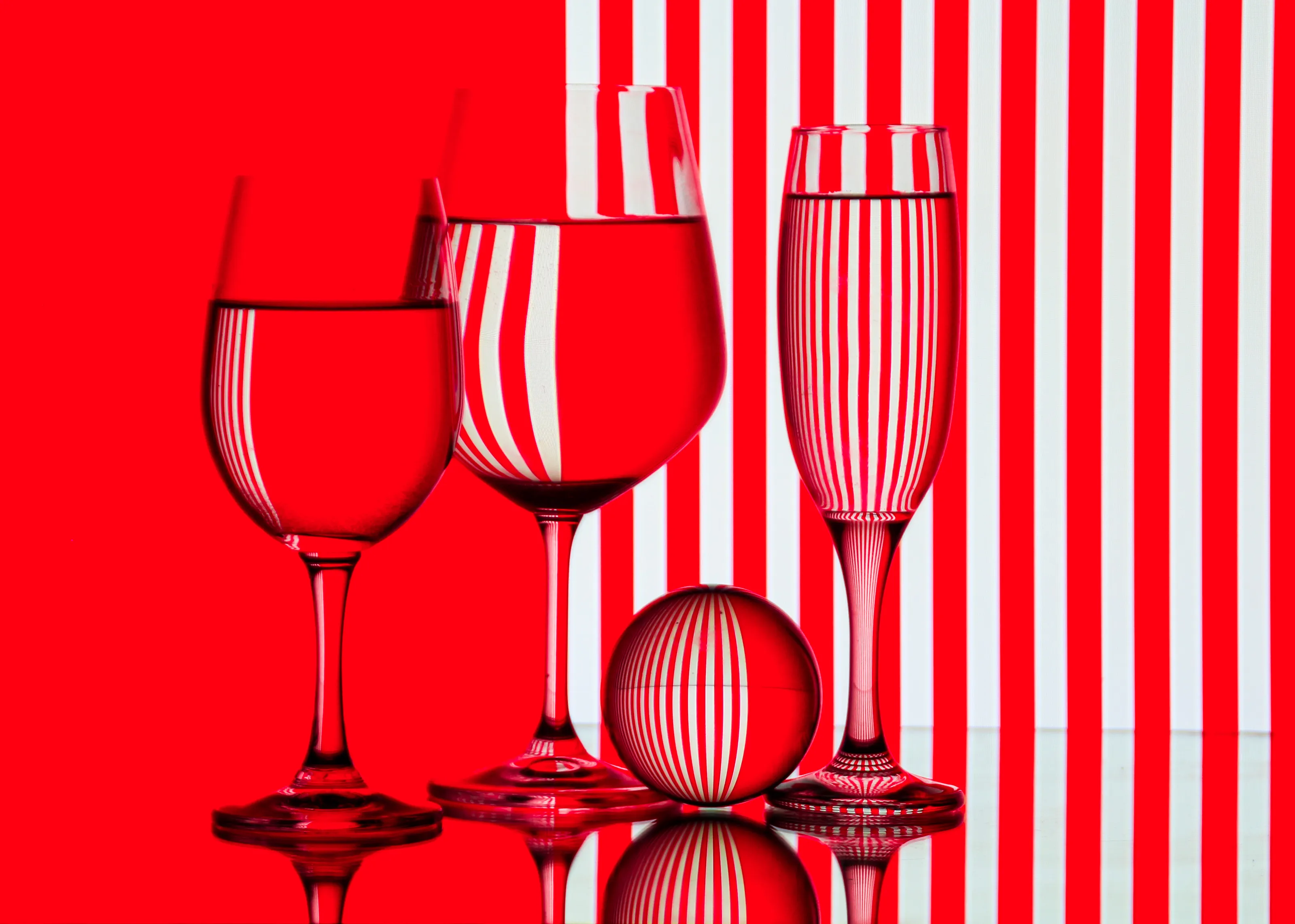 Red and White