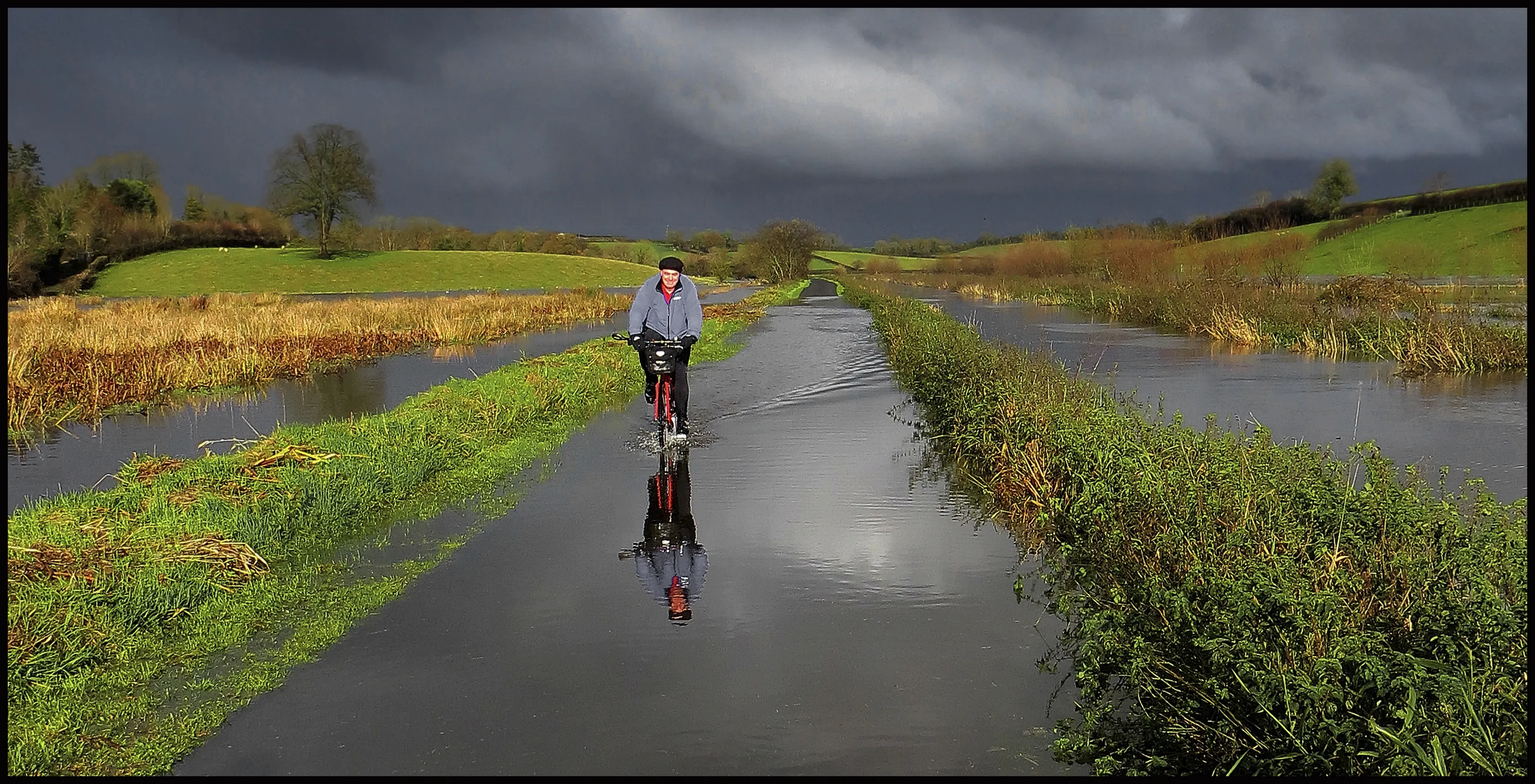 Cyclists in Colour