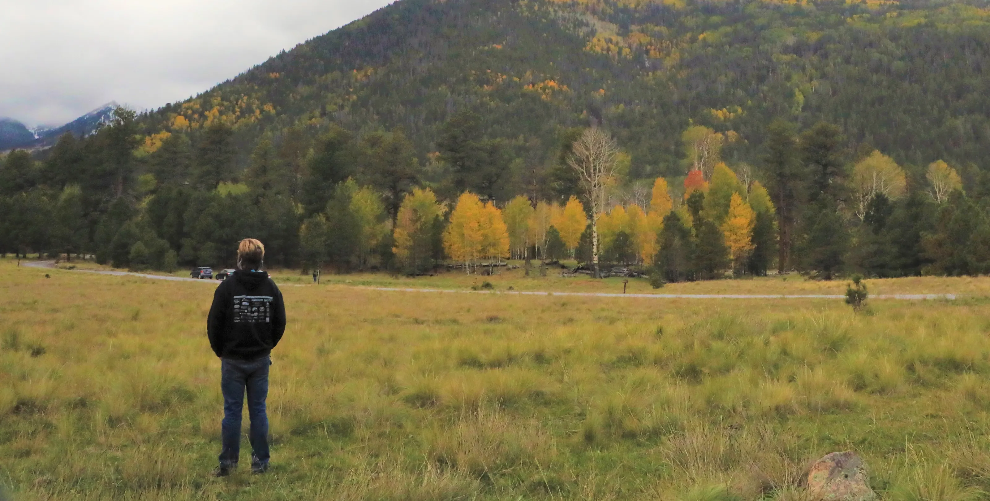Autumn Scenes with People