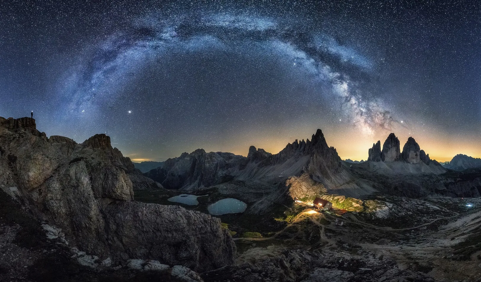 The night sky