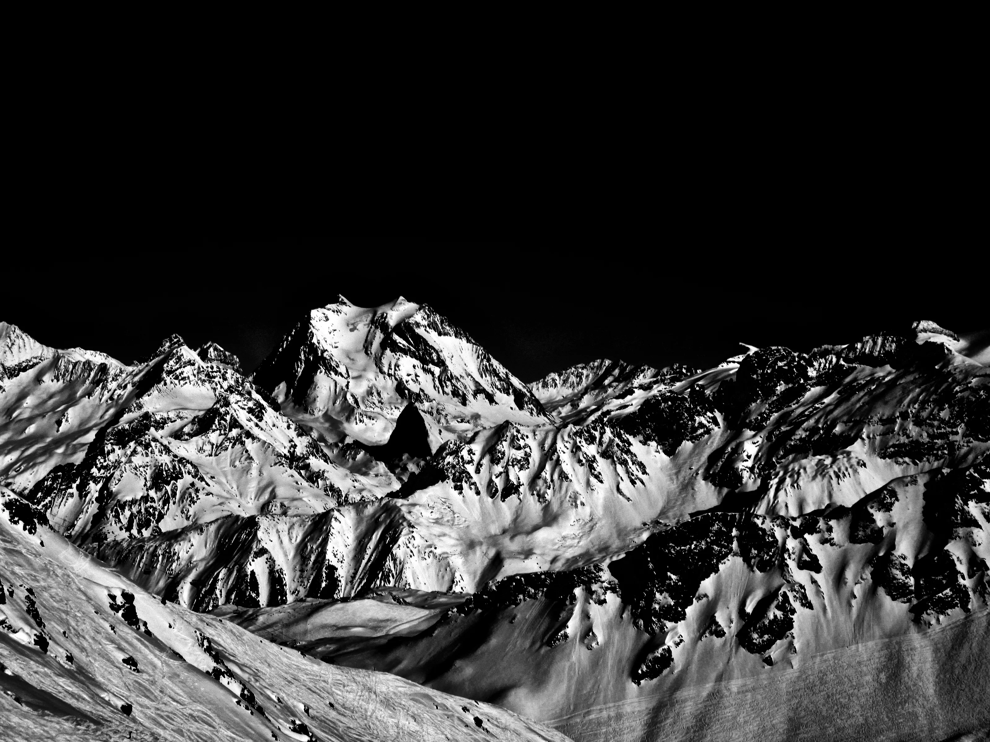 High Contrast Black and White