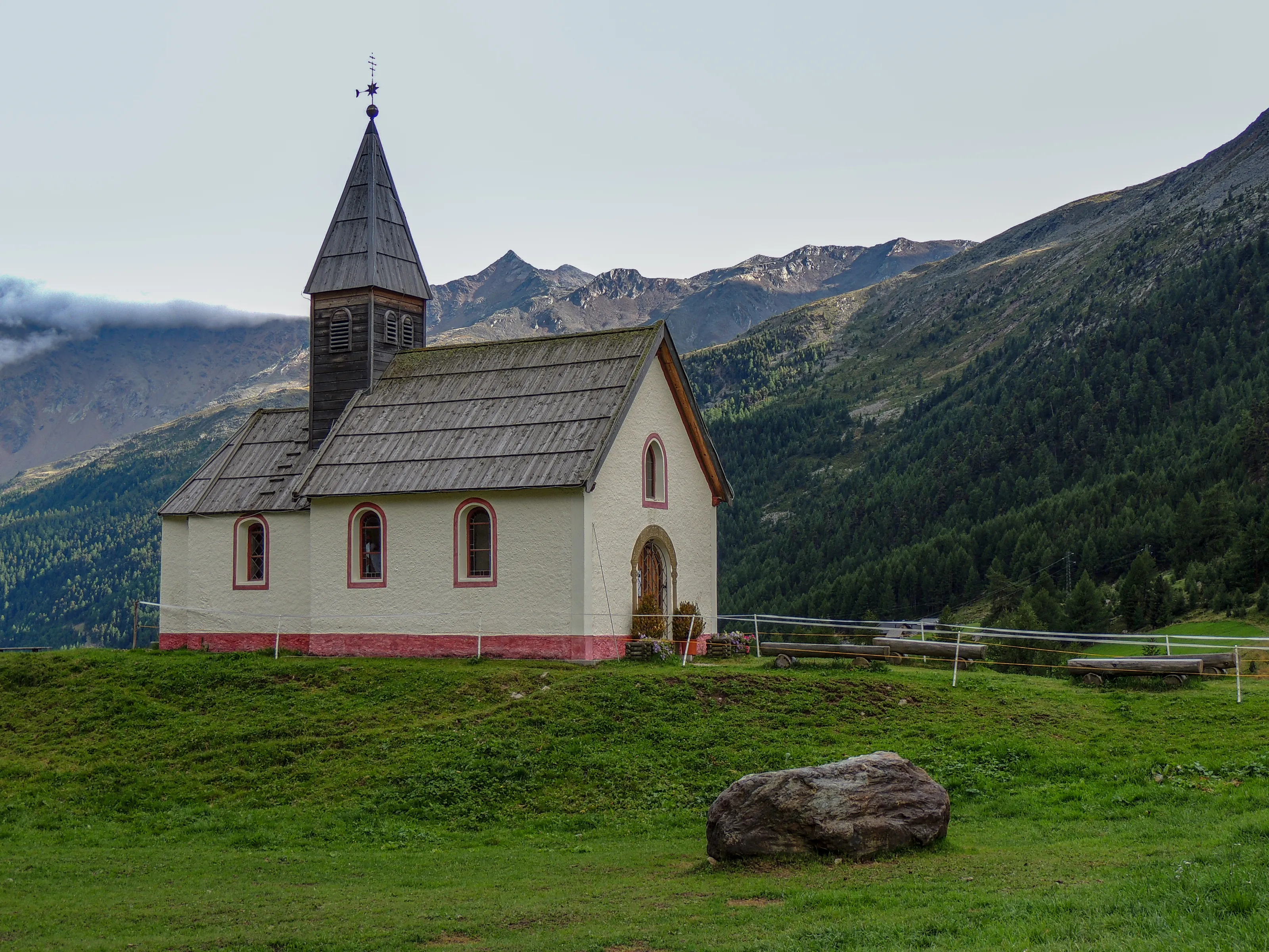 Church in a Mountain Landscape