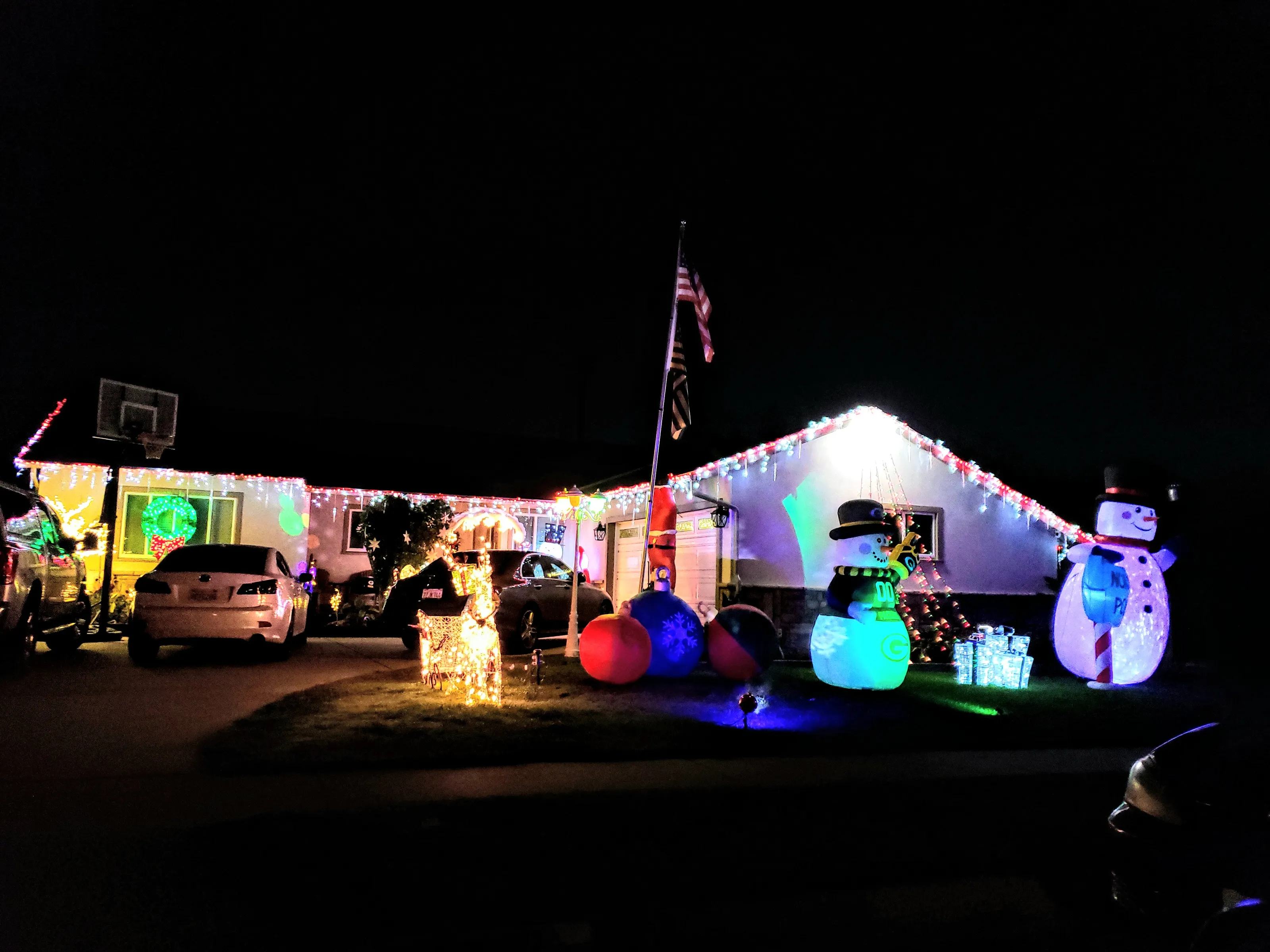 Residential Exterior Christmas Decorations