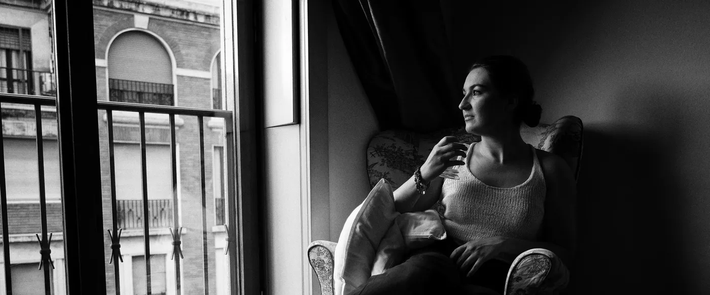Black and white portraits