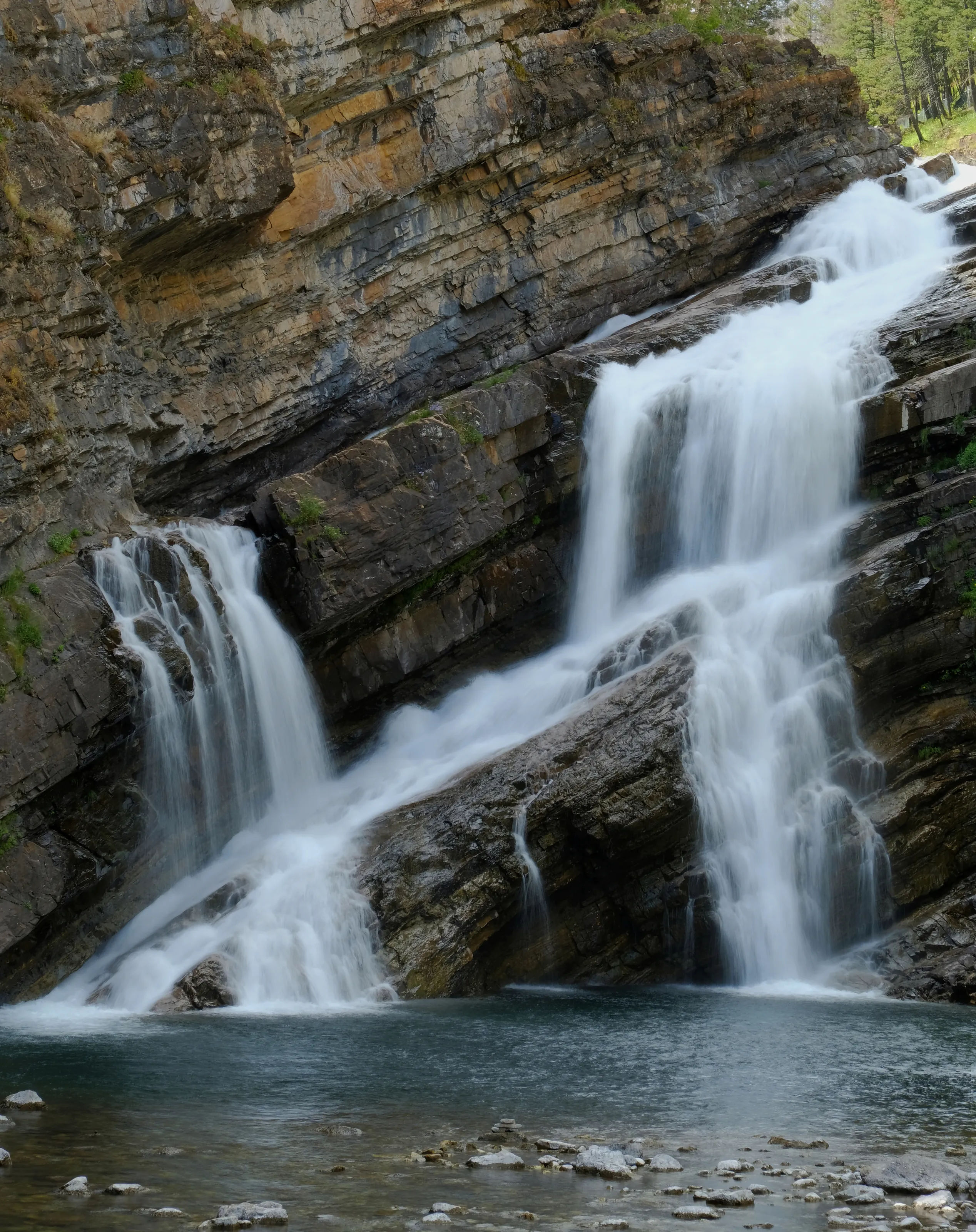 Waterfalls in Colour (no people)