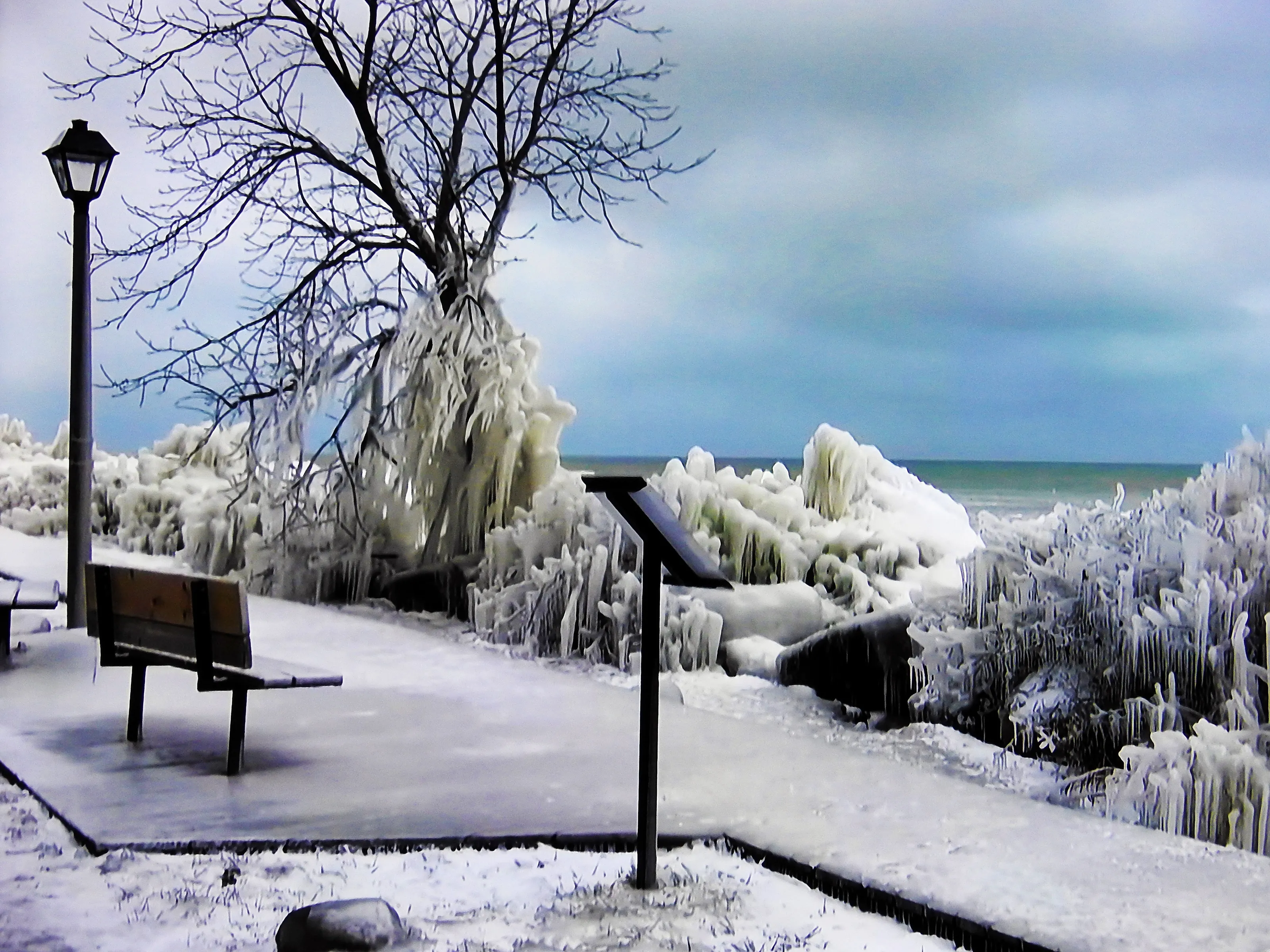 Natural Ice Formations (in colour)