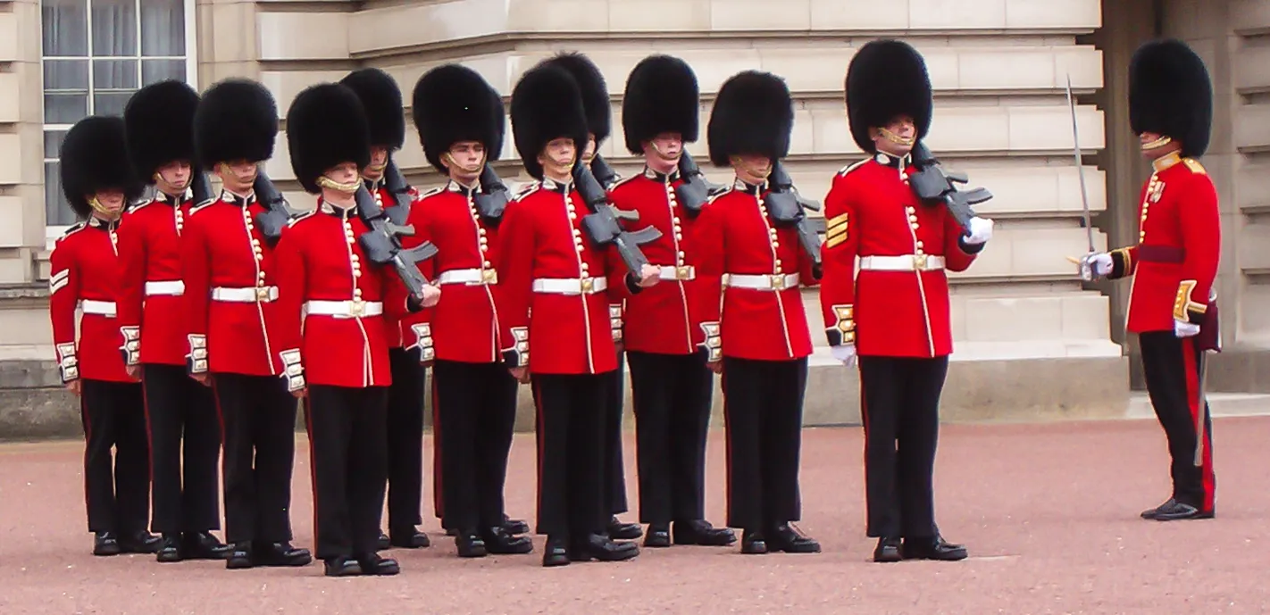 Palace Guards (in colour)