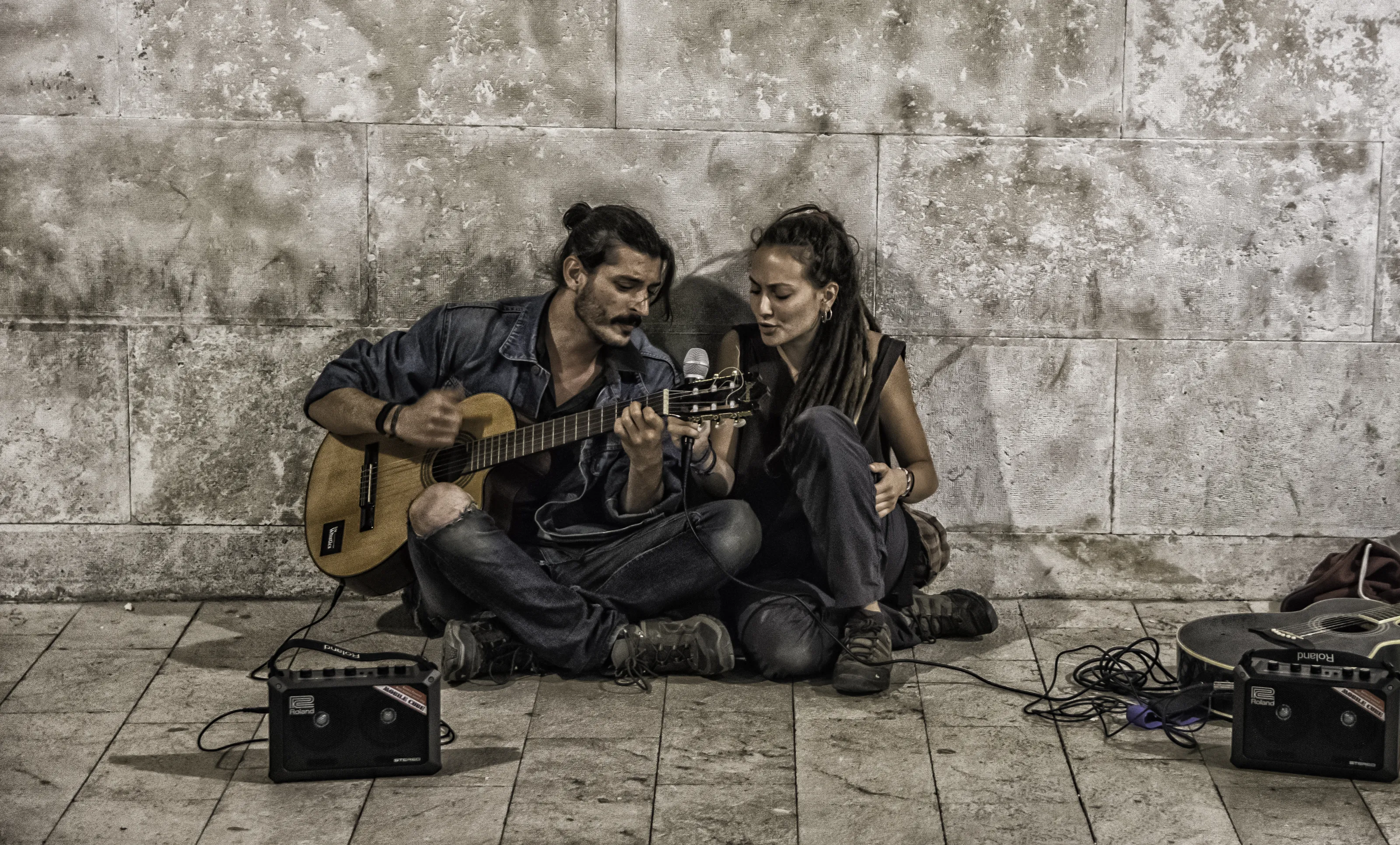 People with Guitars