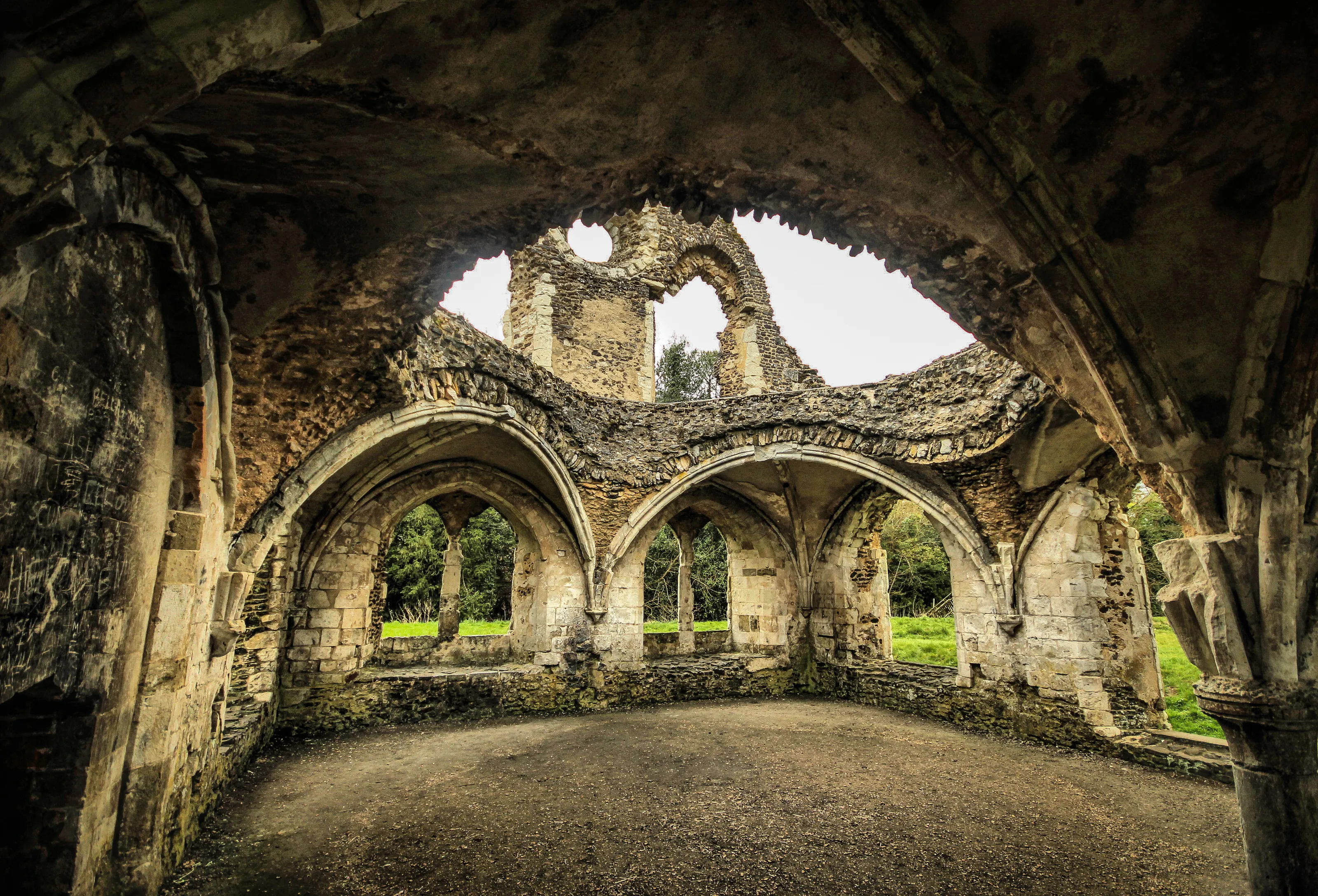 Walking Through Ancient Ruins