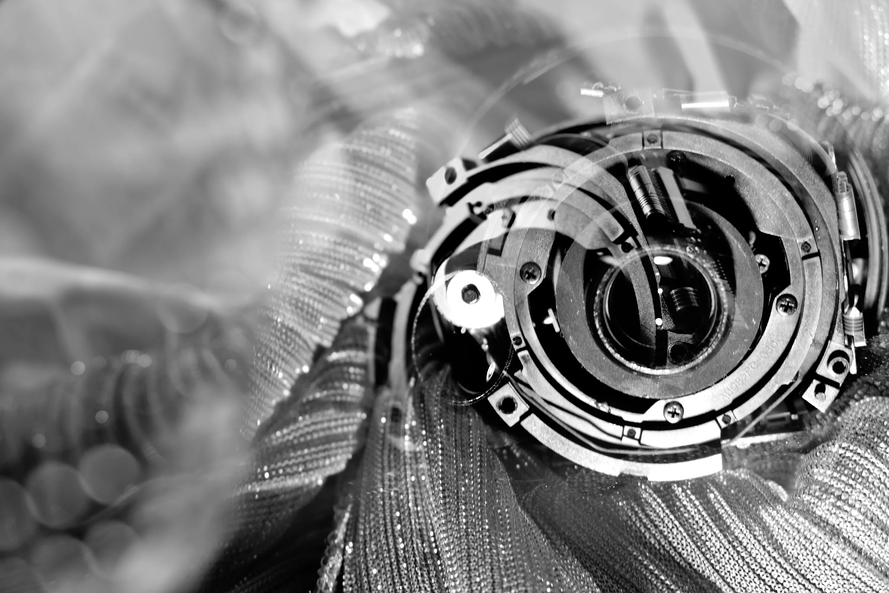 Double Exposure Man-Made Still Life Objects