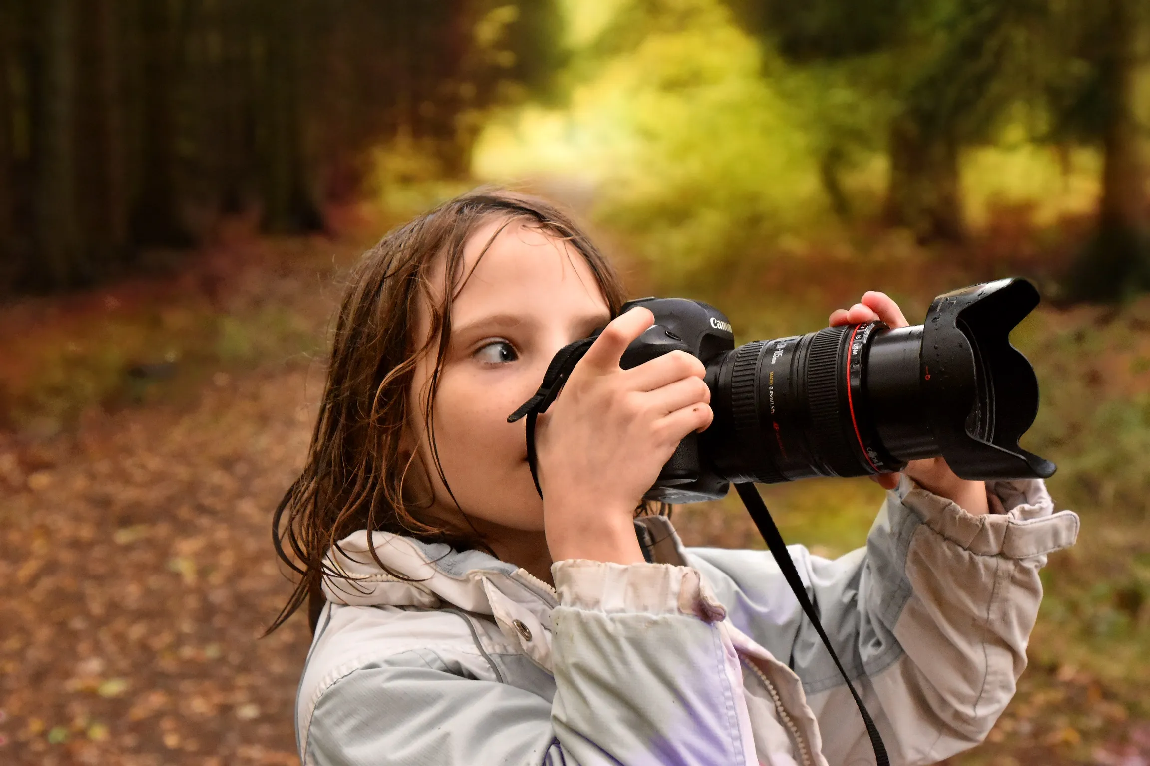 Children Taking Photographs