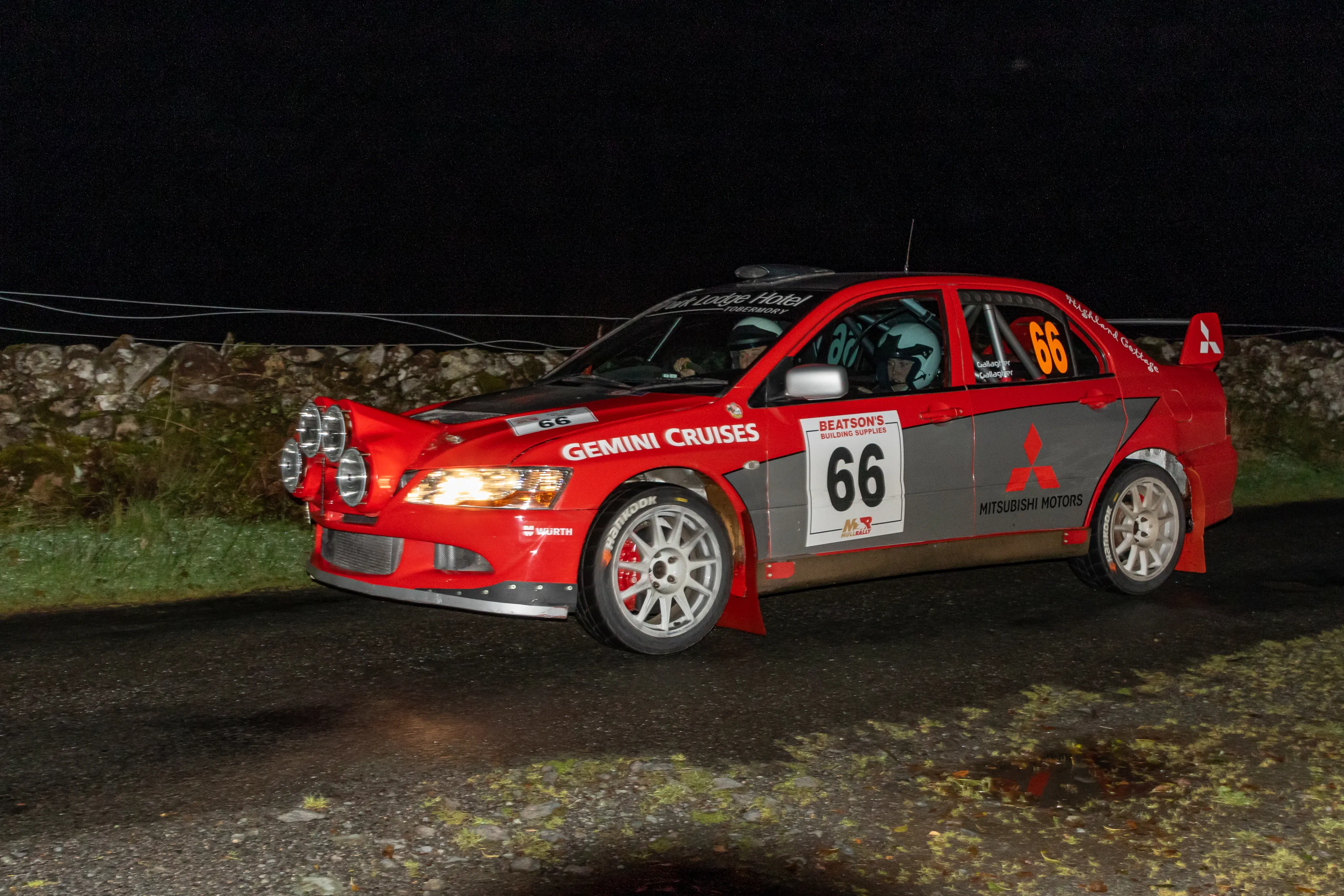 Rally Cars in Action
