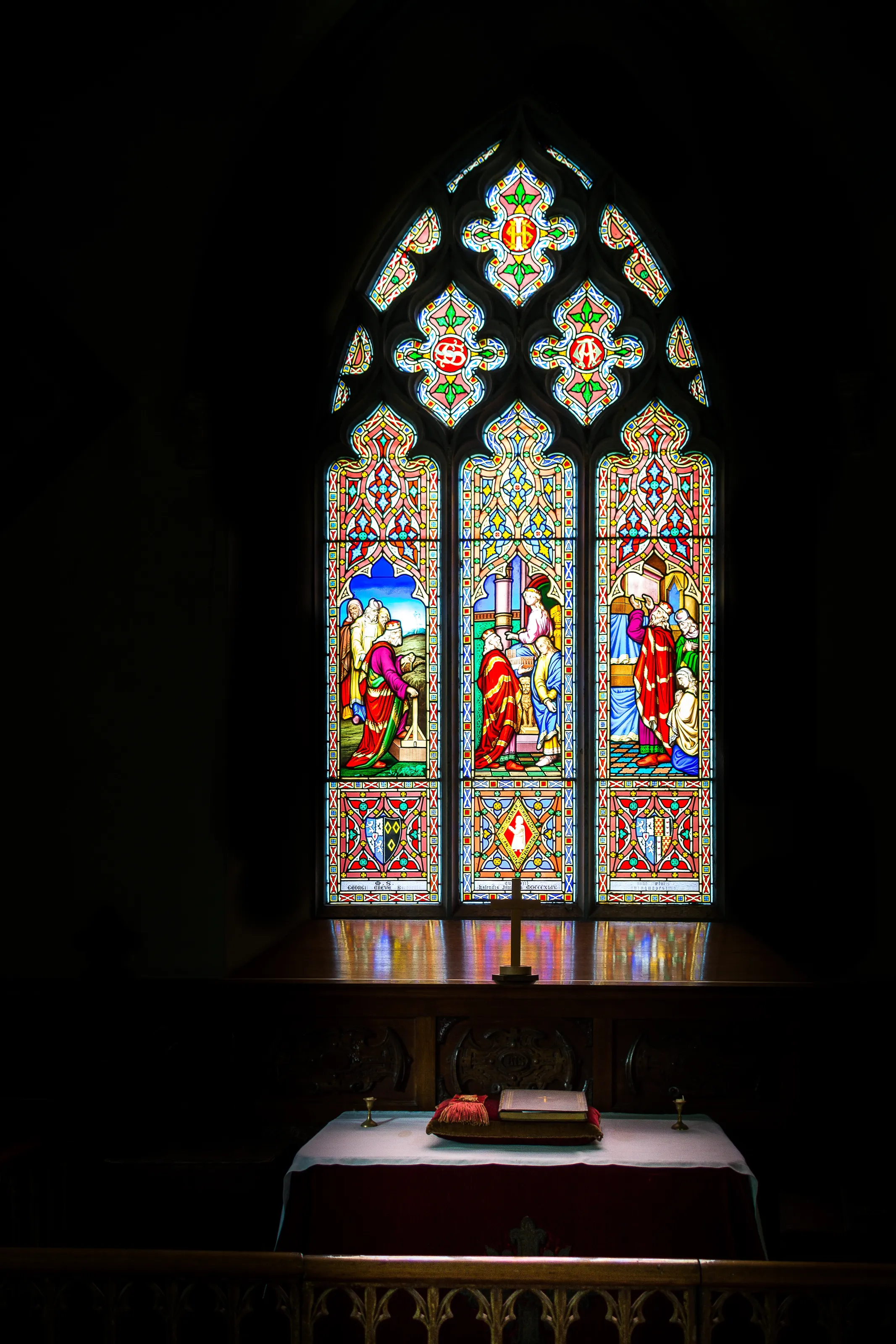 Stained Glass Windows in Colour
