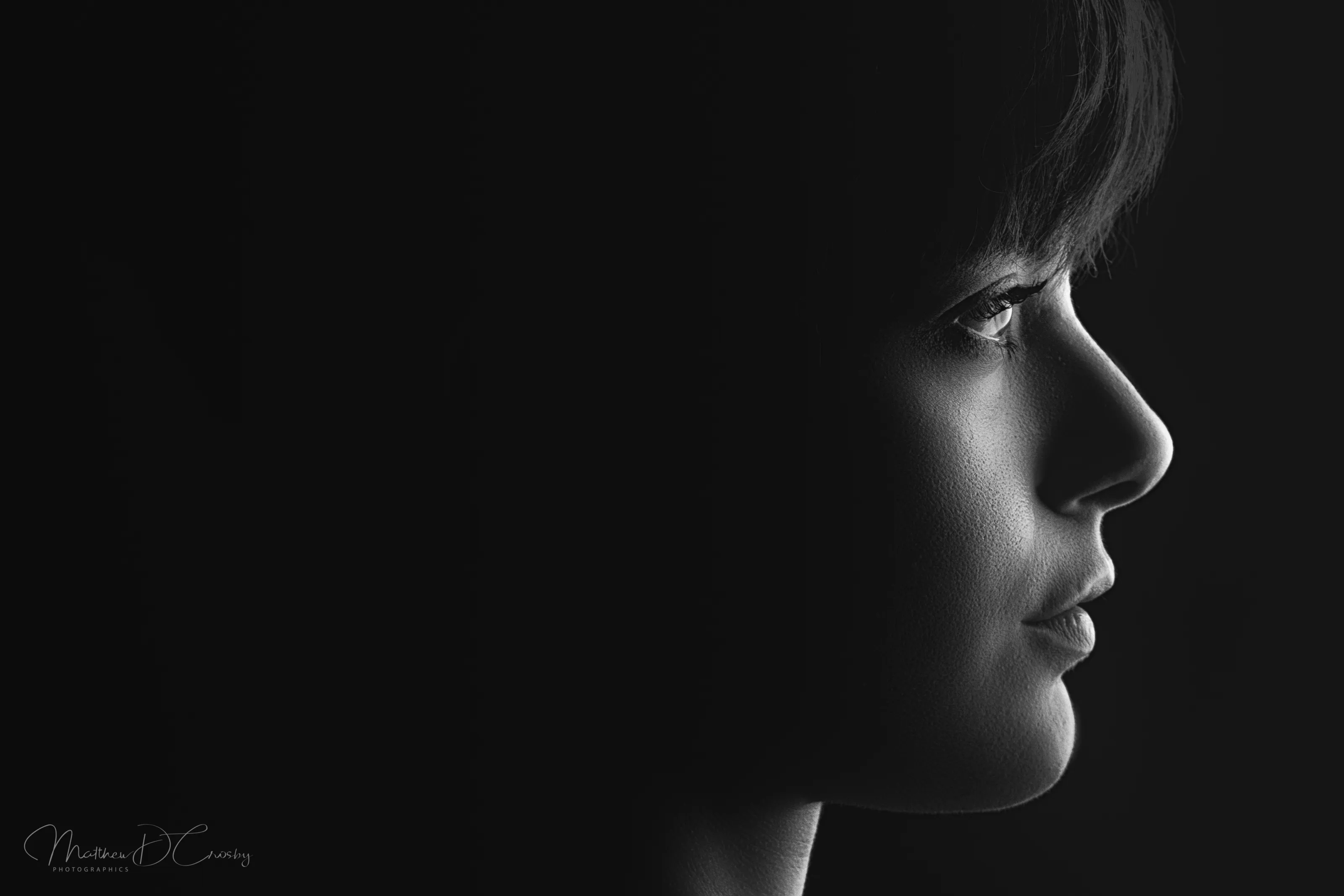 Black and White Studio-Style Portraits