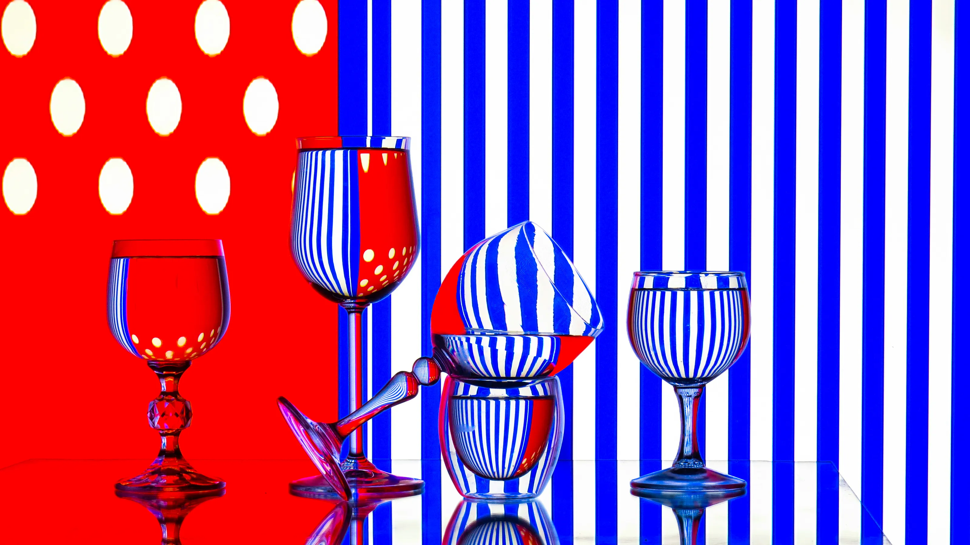 Man-Made Spots and Stripes
