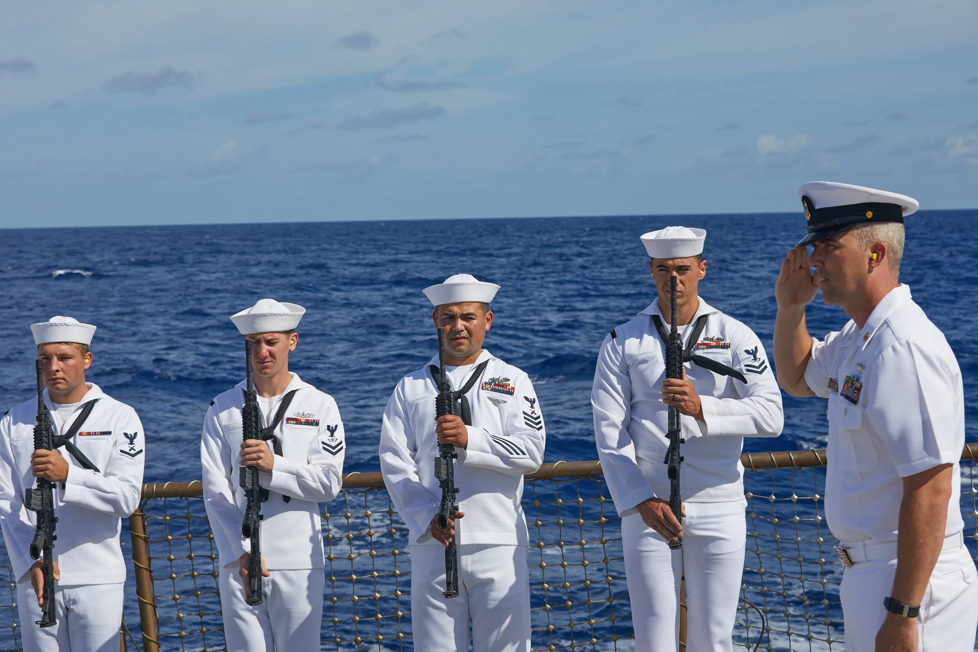 Military Personnel in Uniform