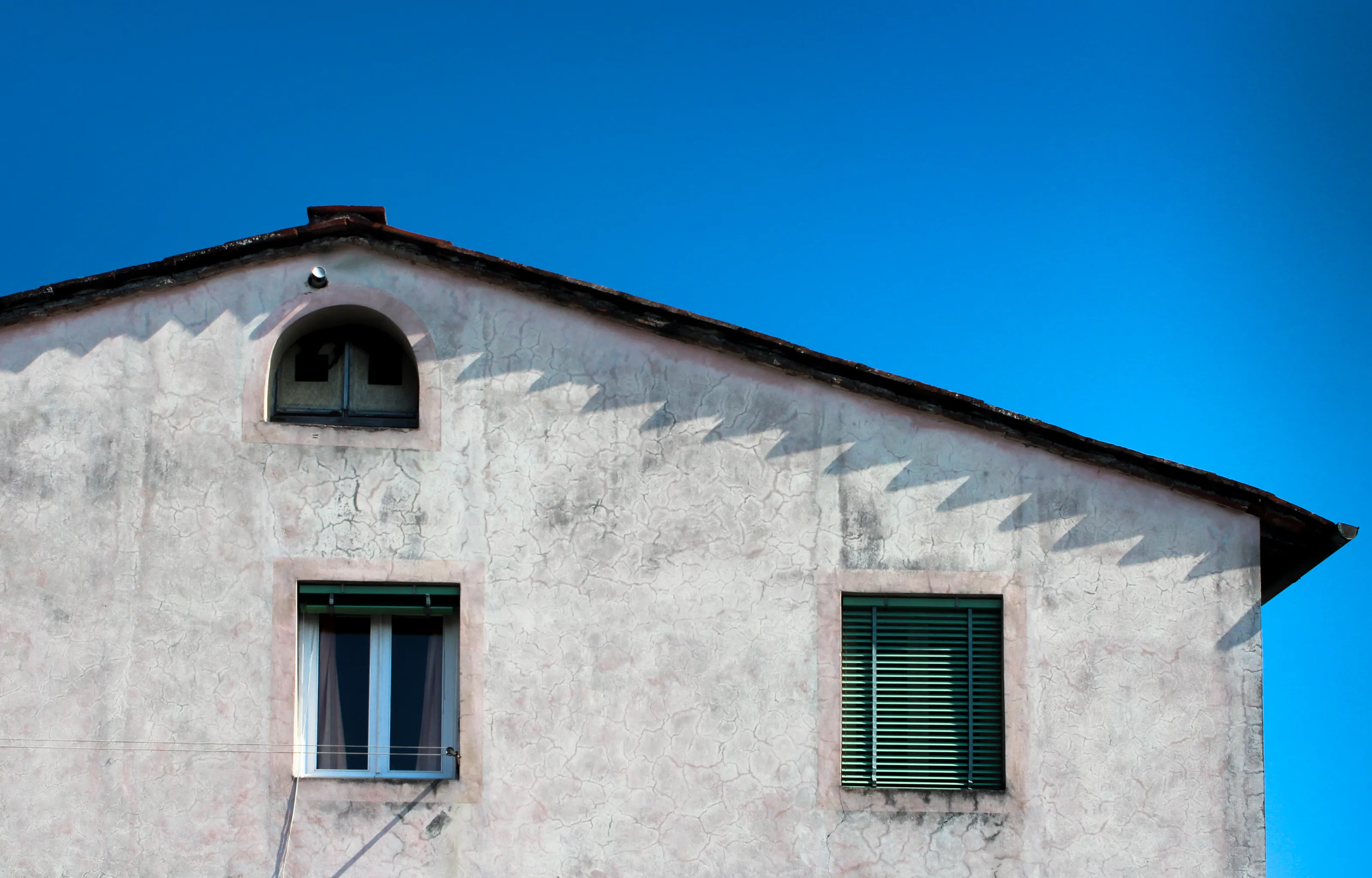 White Buildings and Blue Sky