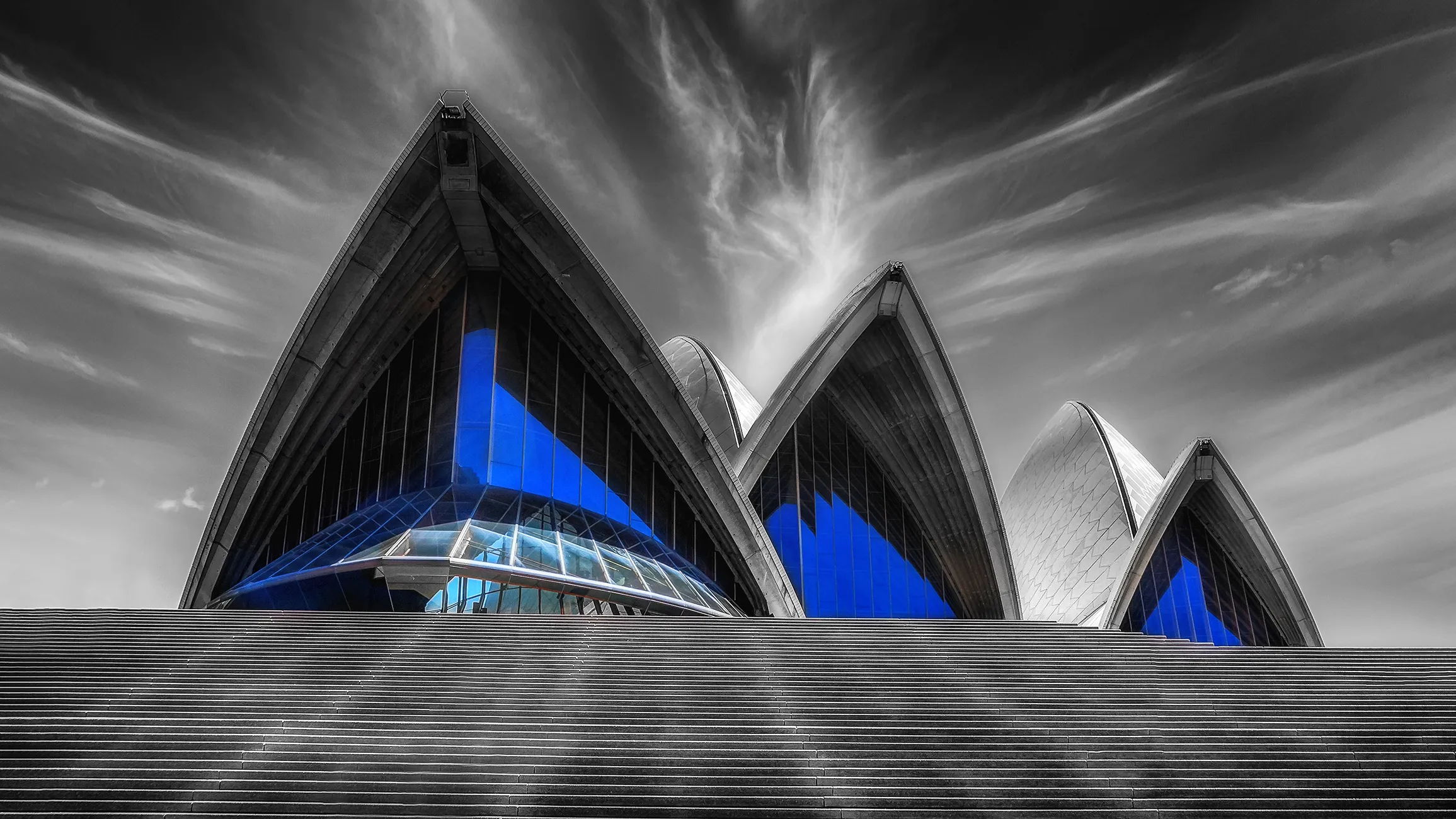 Selective Colour Buildings (External)